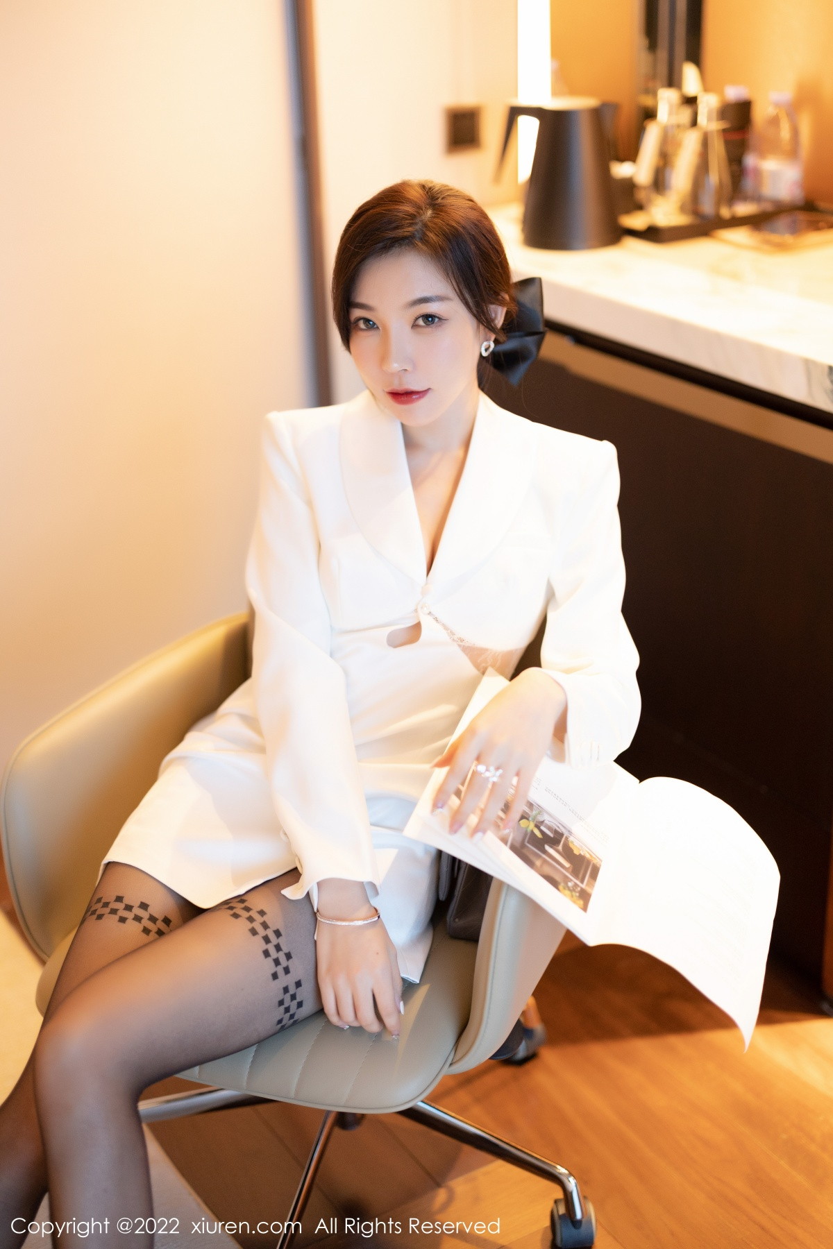 [XiuRen]高清写真图 2022.10.27 No.5770 徐莉芝Booty 蕾丝内衣