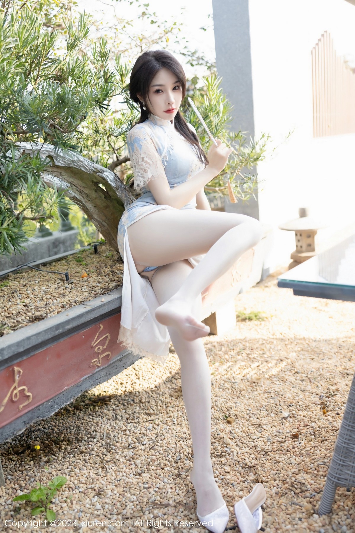 [XiuRen]高清写真图 2023.03.17 No.6434 徐莉芝Booty 旗袍美腿