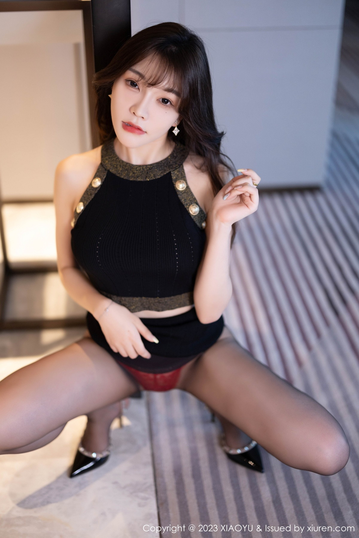 [XIAOYU]高清写真图 2023.11.01 VOL.1137 徐莉芝Booty 黑丝时尚