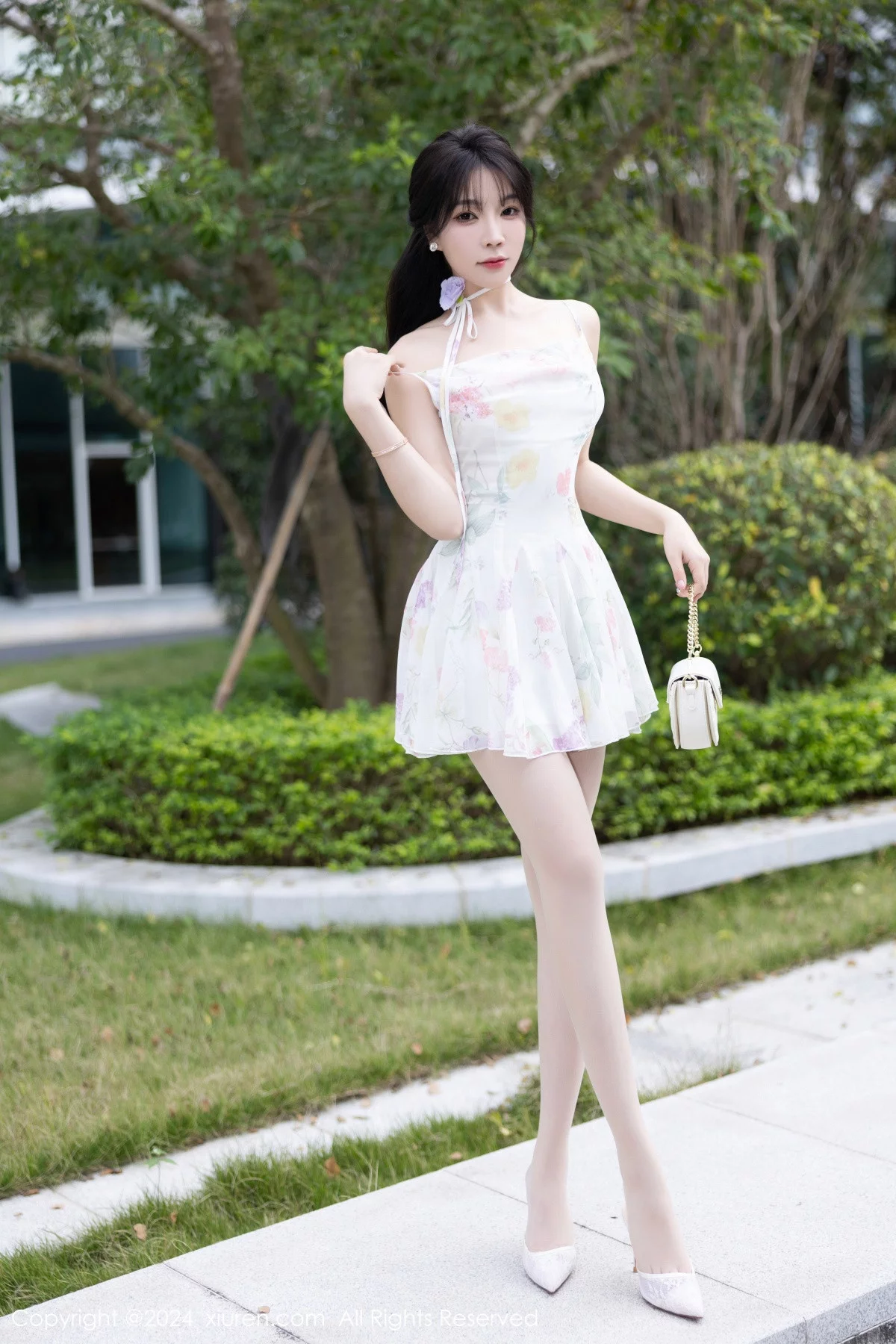 [XiuRen]高清写真图 2024.01.12 No.7959 徐莉芝Booty 清纯美腿