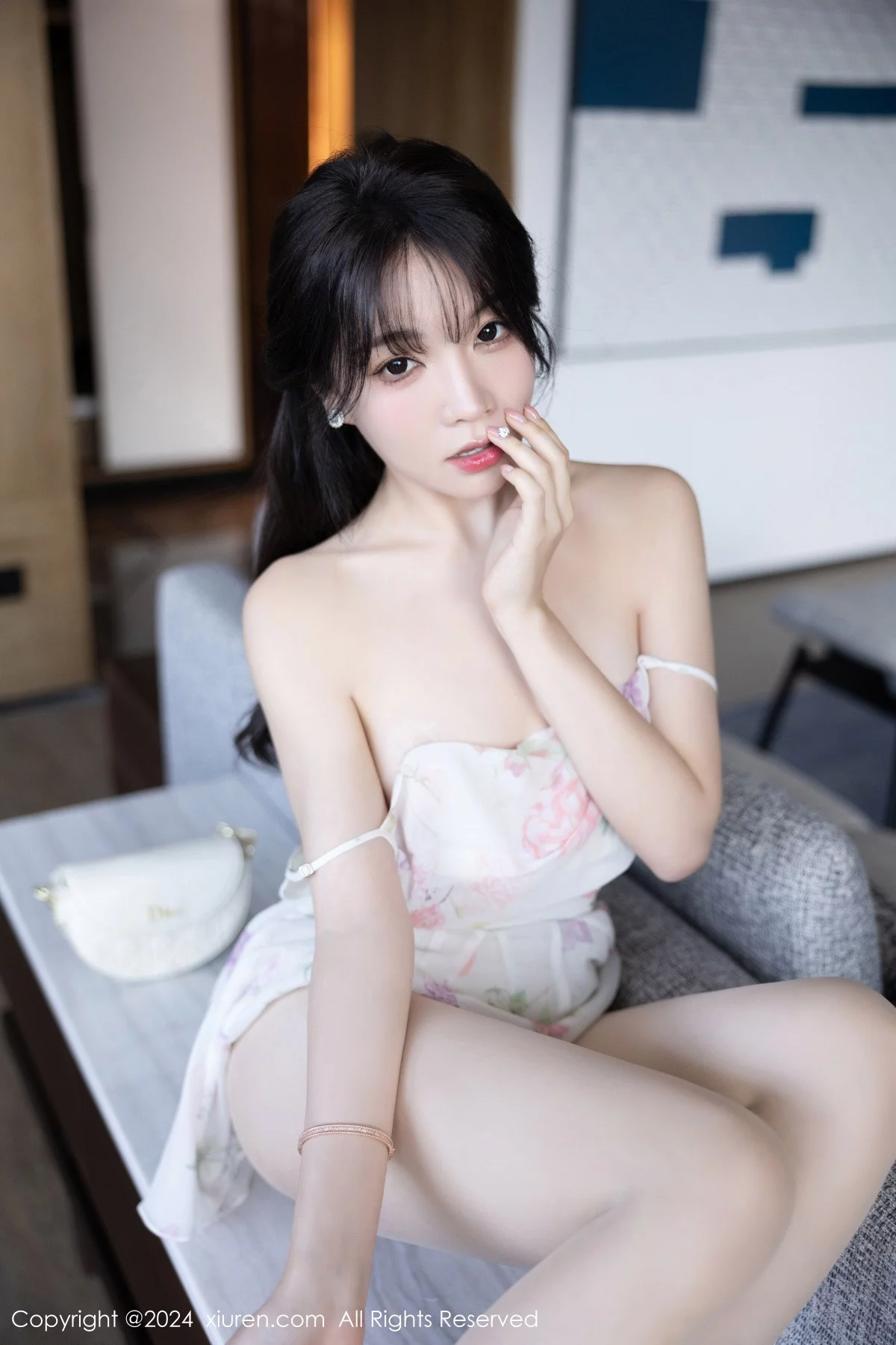 [XiuRen]高清写真图 2024.01.12 No.7959 徐莉芝Booty 清纯美腿