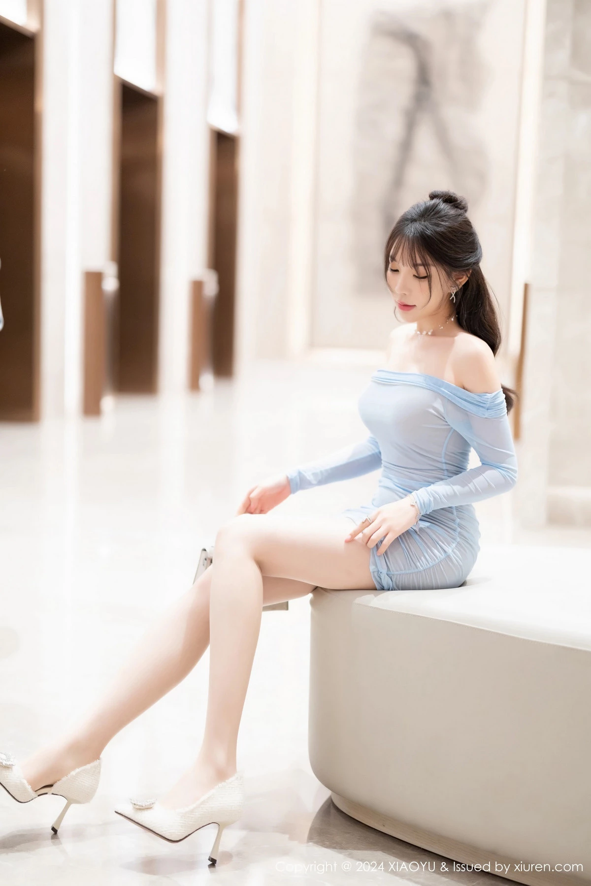 [XIAOYU]高清写真图 2024.02.21 VOL.1206 徐莉芝Booty 黑丝美腿