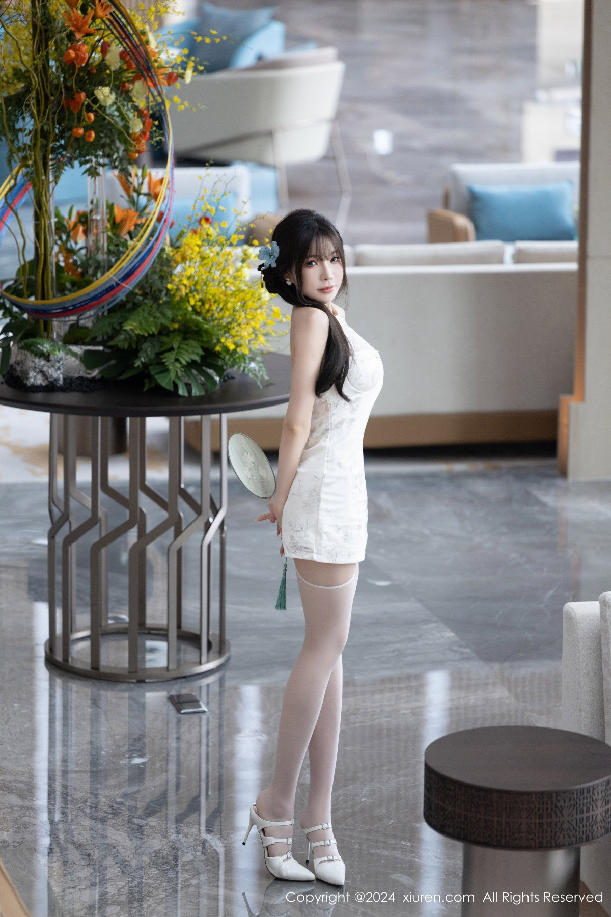 [XiuRen]高清写真图 2024.09.02 No.9101 徐莉芝Booty 美腿丝袜
