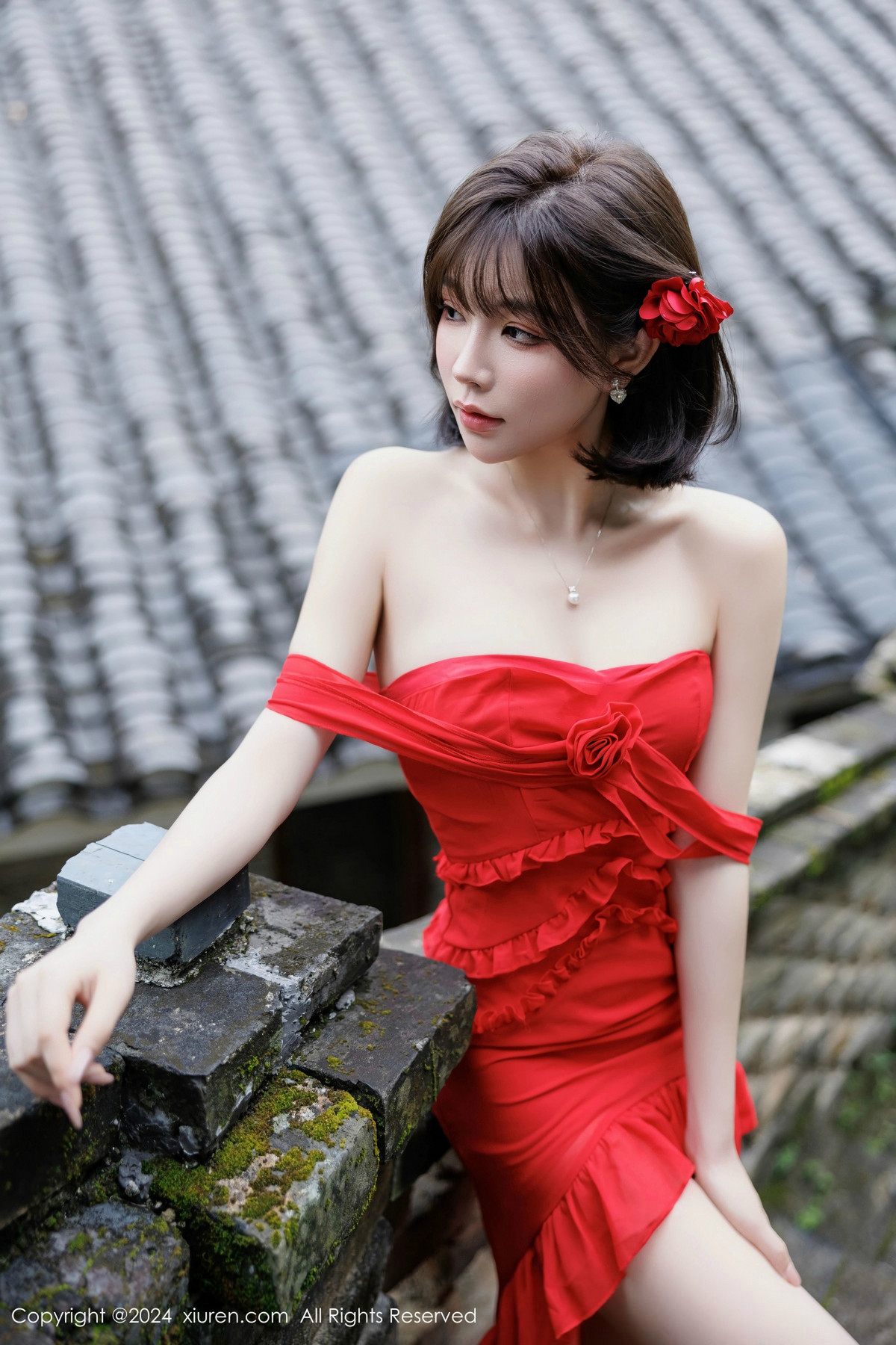 [XiuRen]高清写真图 2024.11.14 No.9449 徐莉芝Booty 黑丝美腿
