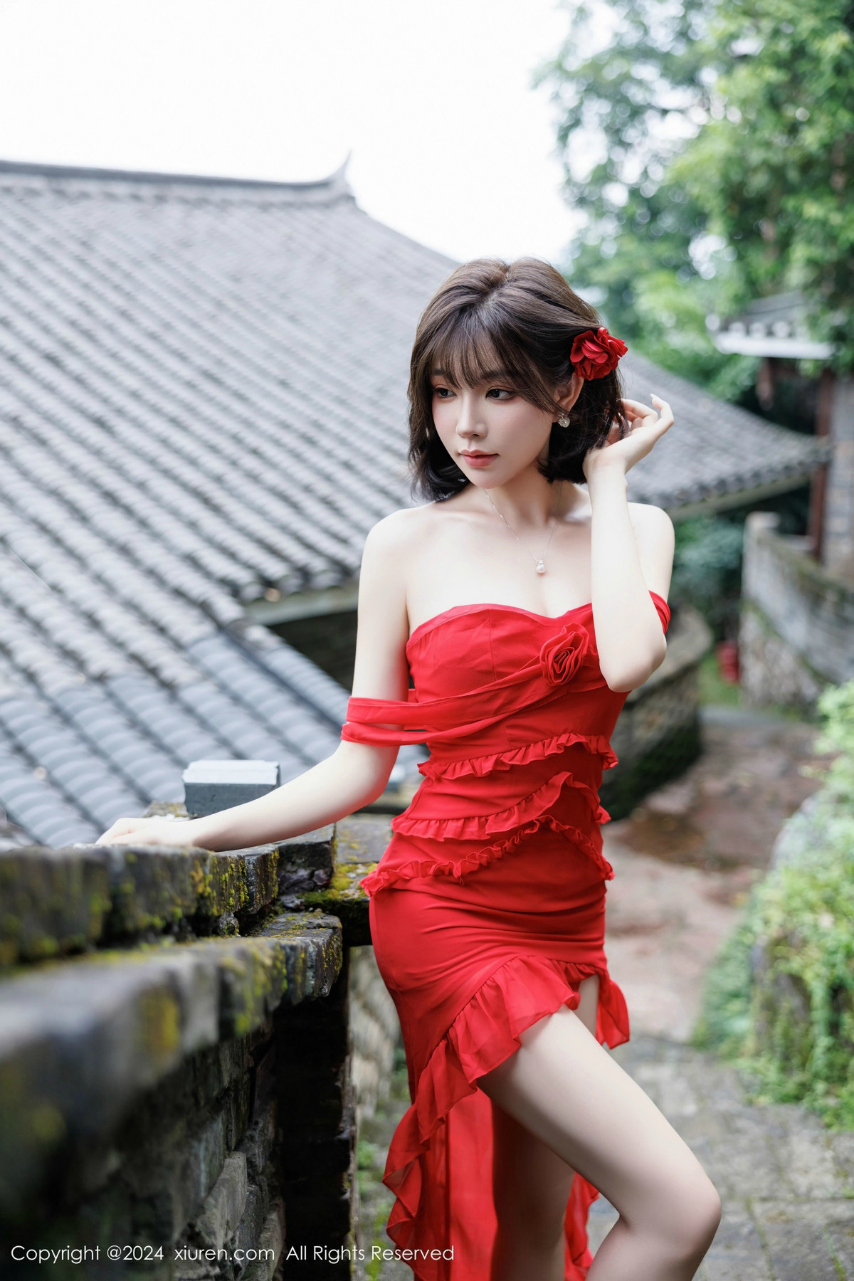 [XiuRen]高清写真图 2024.11.14 No.9449 徐莉芝Booty 黑丝美腿