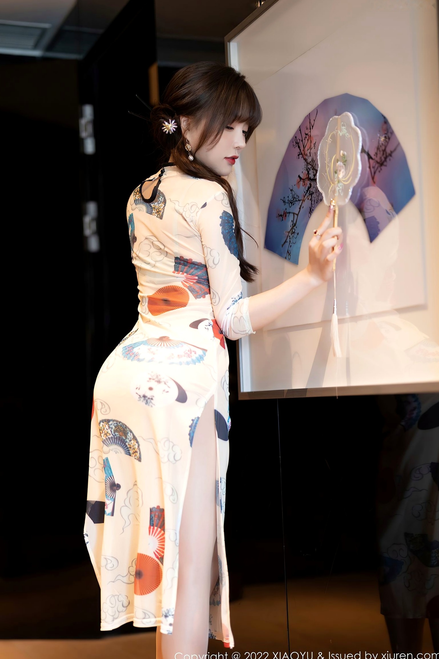 Gallery - XiaoYu语画界 - Painting World -788-芝芝Booty：唯美私房蕾丝内衣吊带袜，极致诱惑性感气质女神，白嫩紧致无圣光大尺度写真语画界 - Painting World 性感私房照诱惑白嫩气质 陈芝女神私房照_秀色女神 - image 7