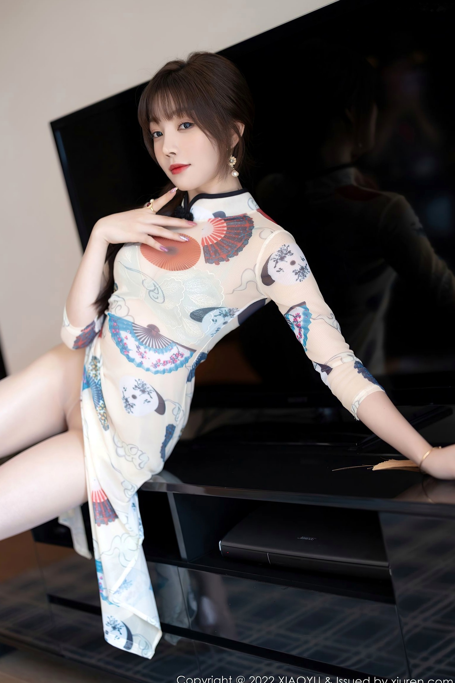 Gallery - XiaoYu语画界 - Painting World -788-芝芝Booty：唯美私房蕾丝内衣吊带袜，极致诱惑性感气质女神，白嫩紧致无圣光大尺度写真语画界 - Painting World 性感私房照诱惑白嫩气质 陈芝女神私房照_秀色女神 - image 15