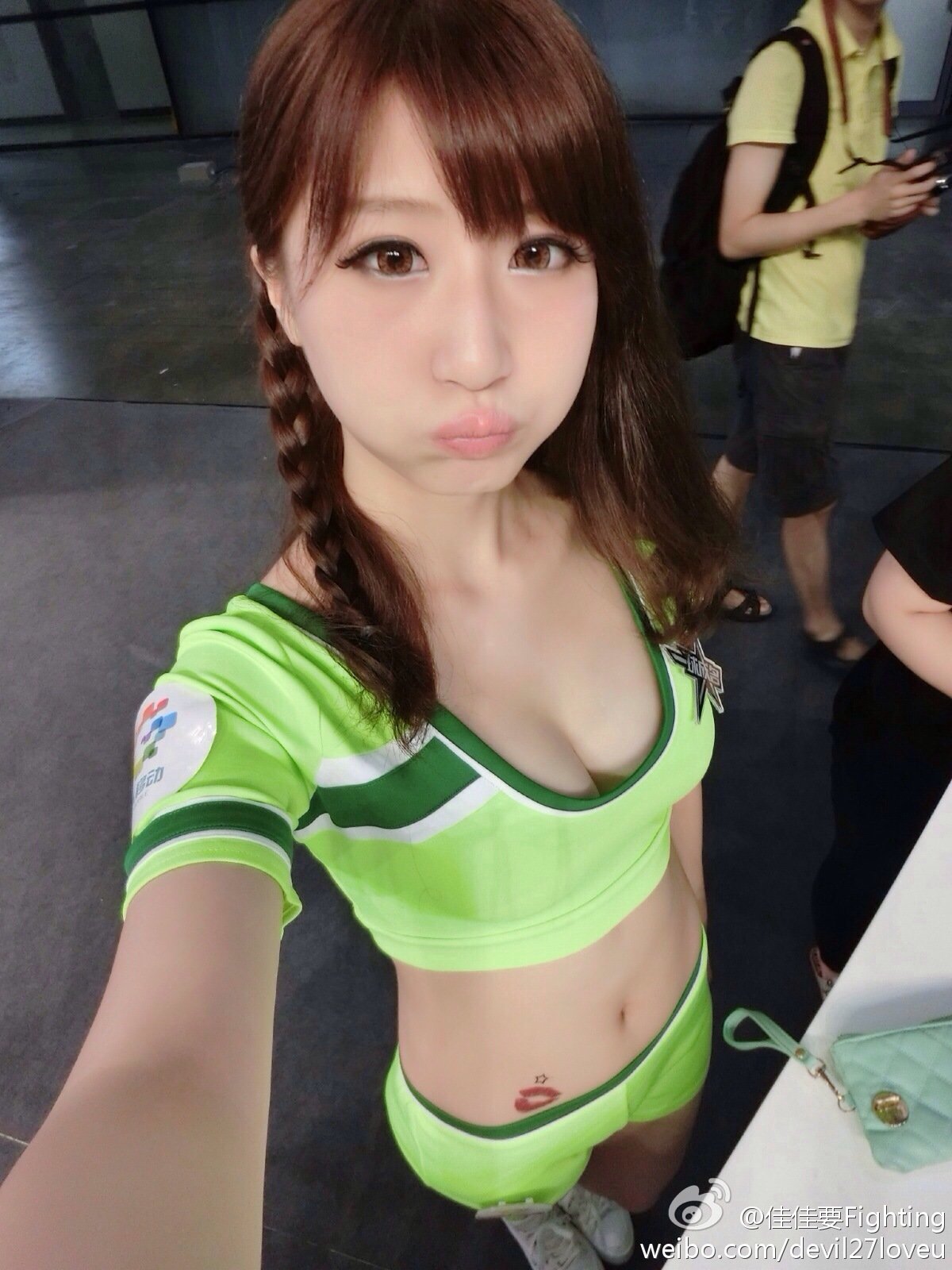 陆思佳 ChinaJoy2016巨人网络展台SG