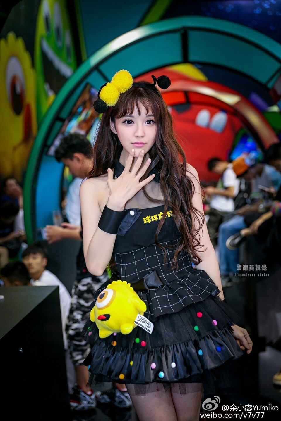 余宓 ChinaJoy2016巨人网络showgirl