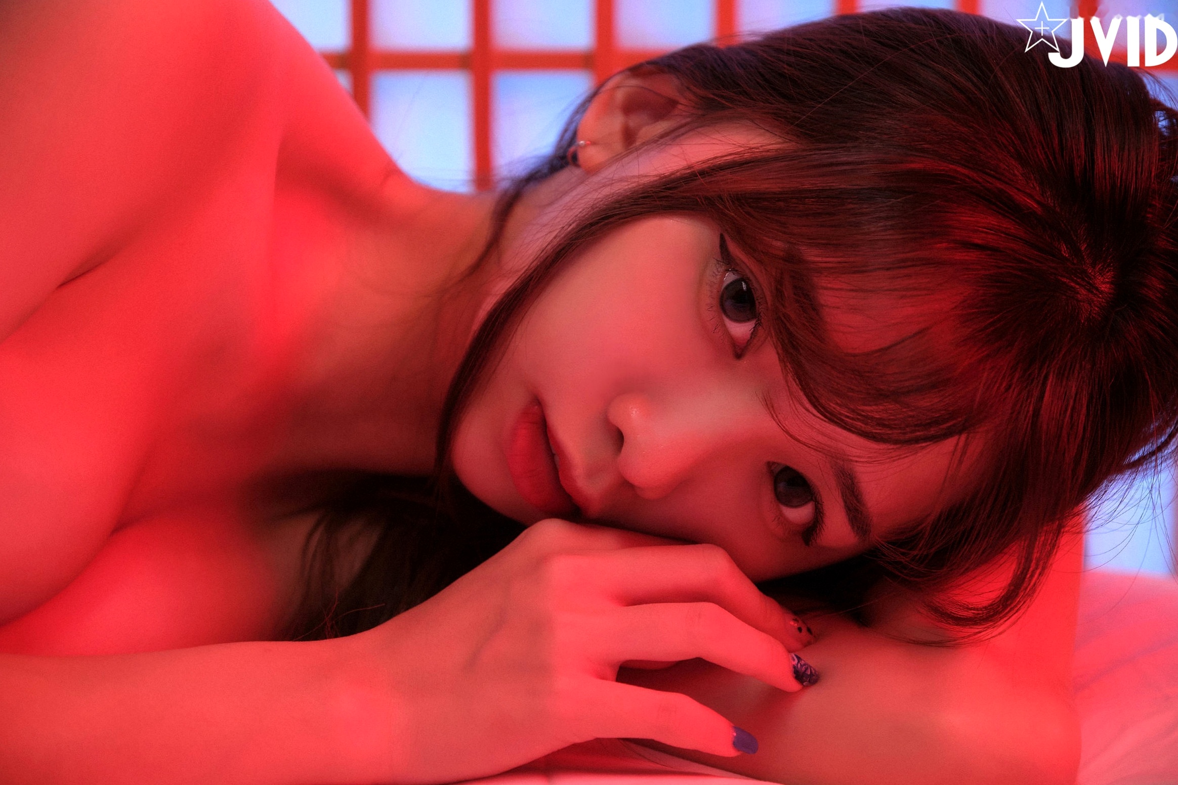 Gallery - JVID-ZAZA-S级私房写真-迷幻红光下的蕾丝诱惑-近距离镜头捕捉可爱又坏的迷人瞬间性感诱惑内衣私房照JVID Zaza女神私房照_秀色女神 - image 32