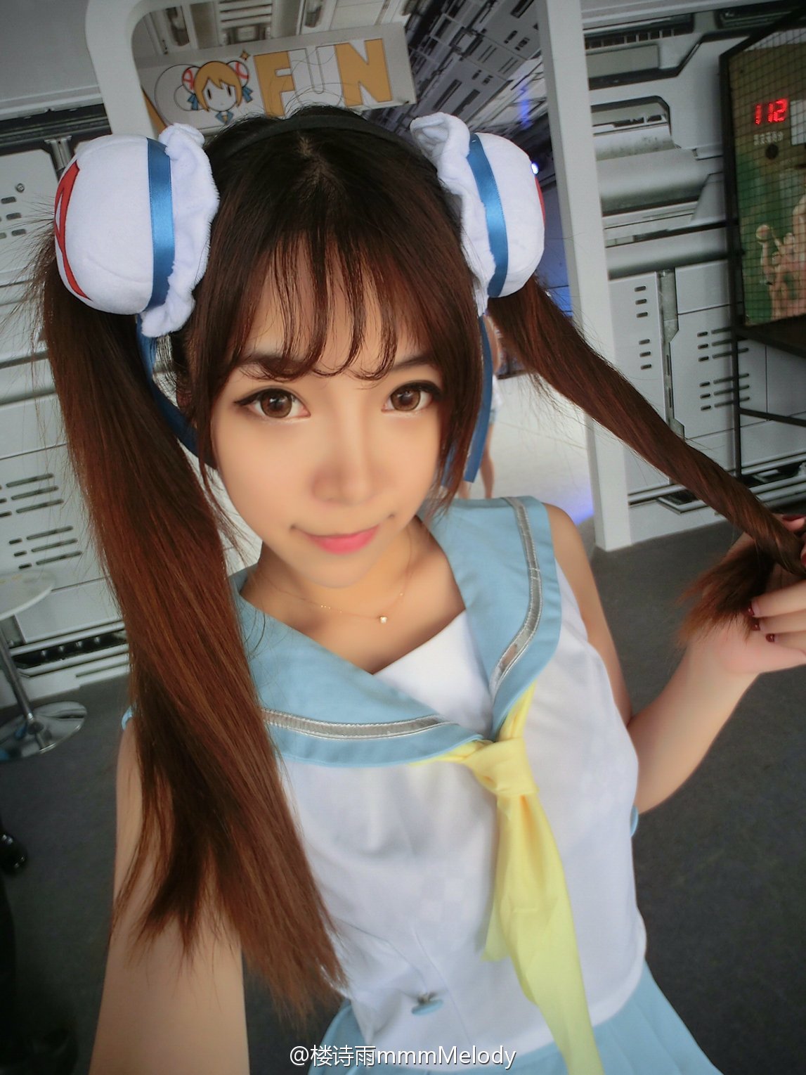 楼诗雨Melody 2016ChinaJoy37互娱展台SG