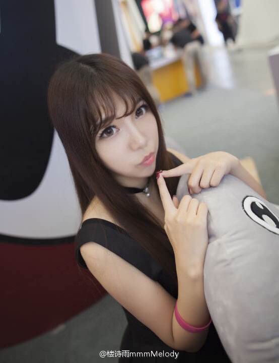 楼诗雨Melody 2016ChinaJoy37互娱展台SG