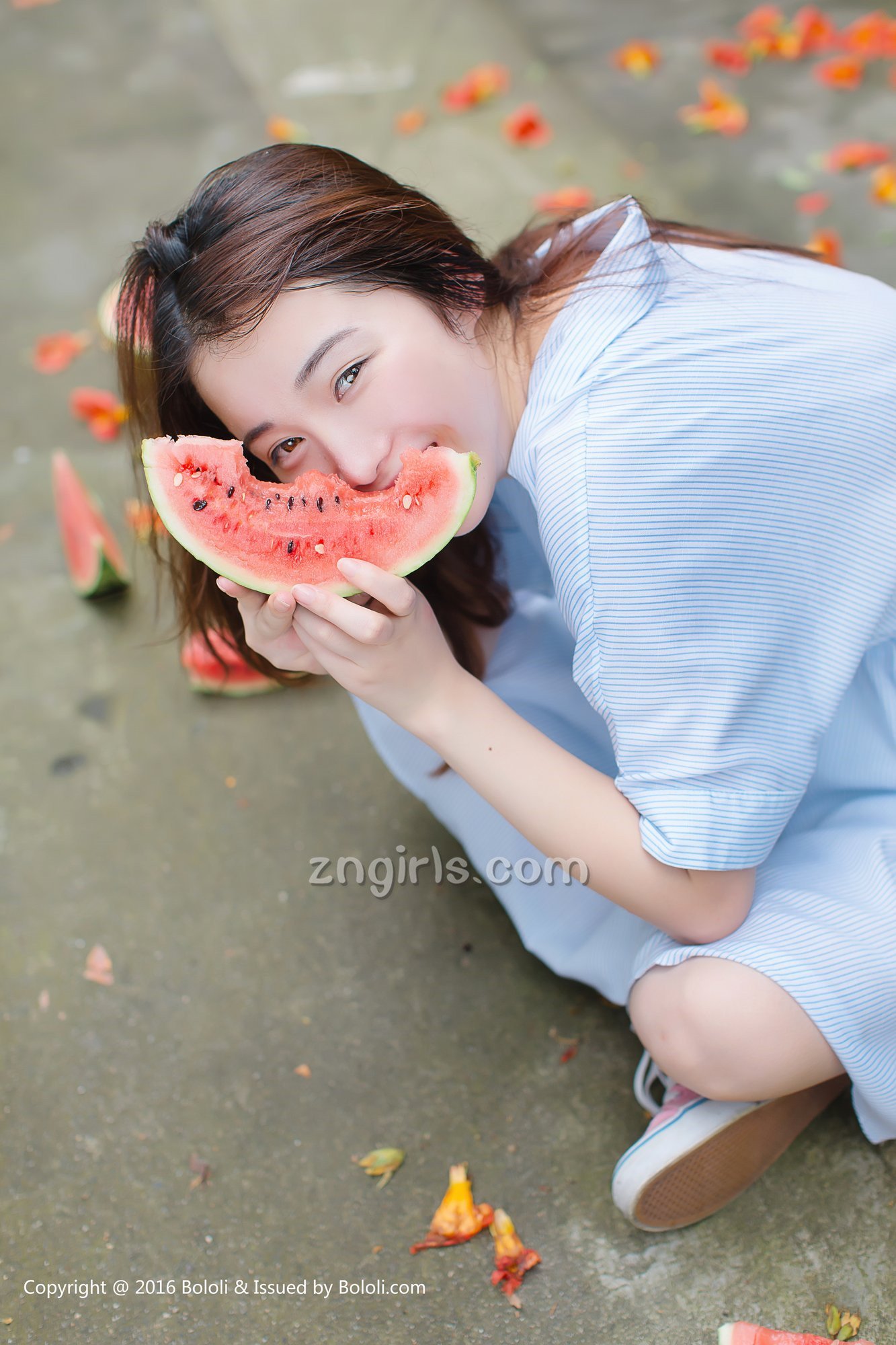 Kimoe沈欣雨 [Kimoe激萌文化]高清写真图KIM.004 夏日の西瓜