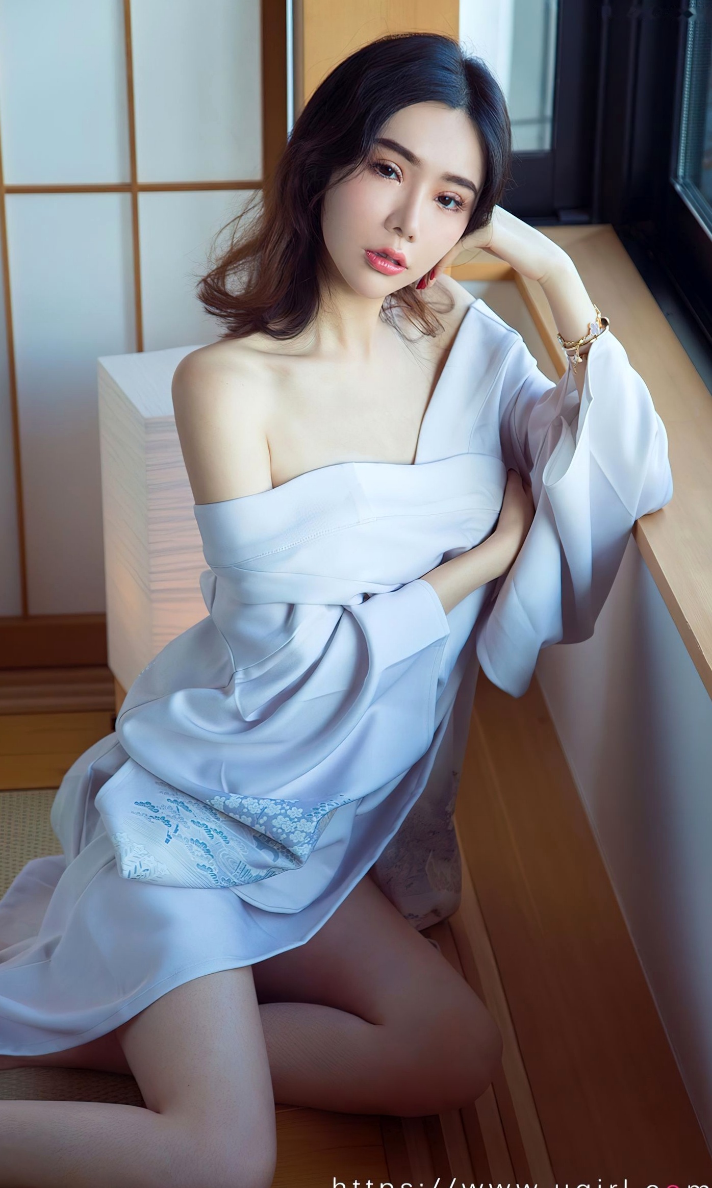 Gallery - 尤果网 - Chiness Model -萌琪琪-《性感瞬间》日式和风私房写真-浴衣诱惑、精致容颜、白嫩肌肤、无圣光大尺度美图爱尤物 - Love Beauty 尤果网 - Chiness Model 性感私房照大尺度和服 萌琪琪女神私房照_秀色女神 - image 3