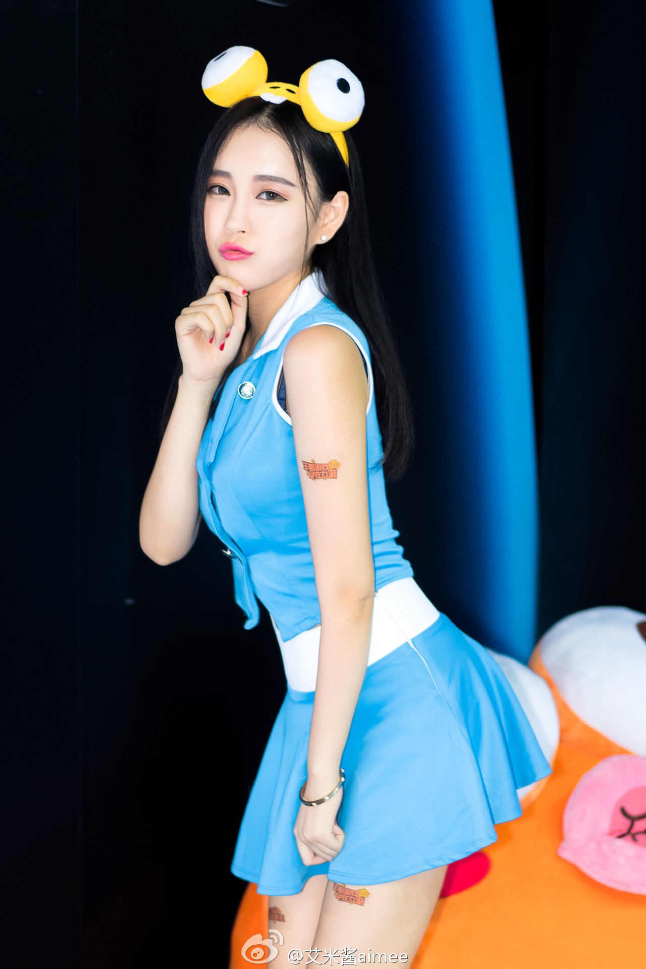 艾米酱aimee 2016ChinaJoy阿里游戏展台SG