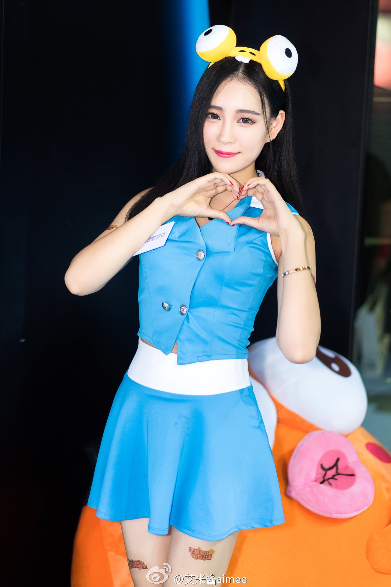 艾米酱aimee 2016ChinaJoy阿里游戏展台SG