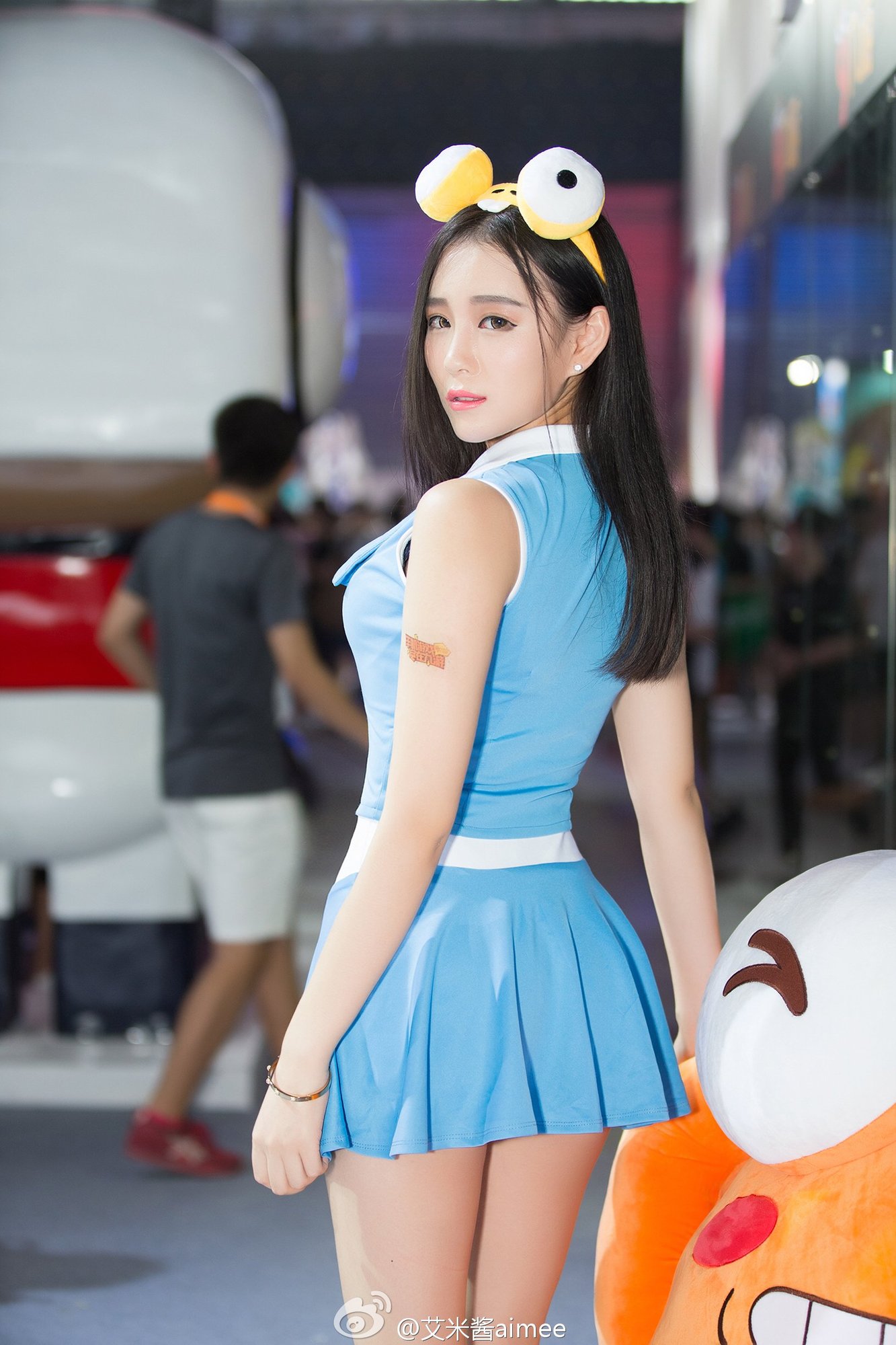 艾米酱aimee 2016ChinaJoy阿里游戏展台SG