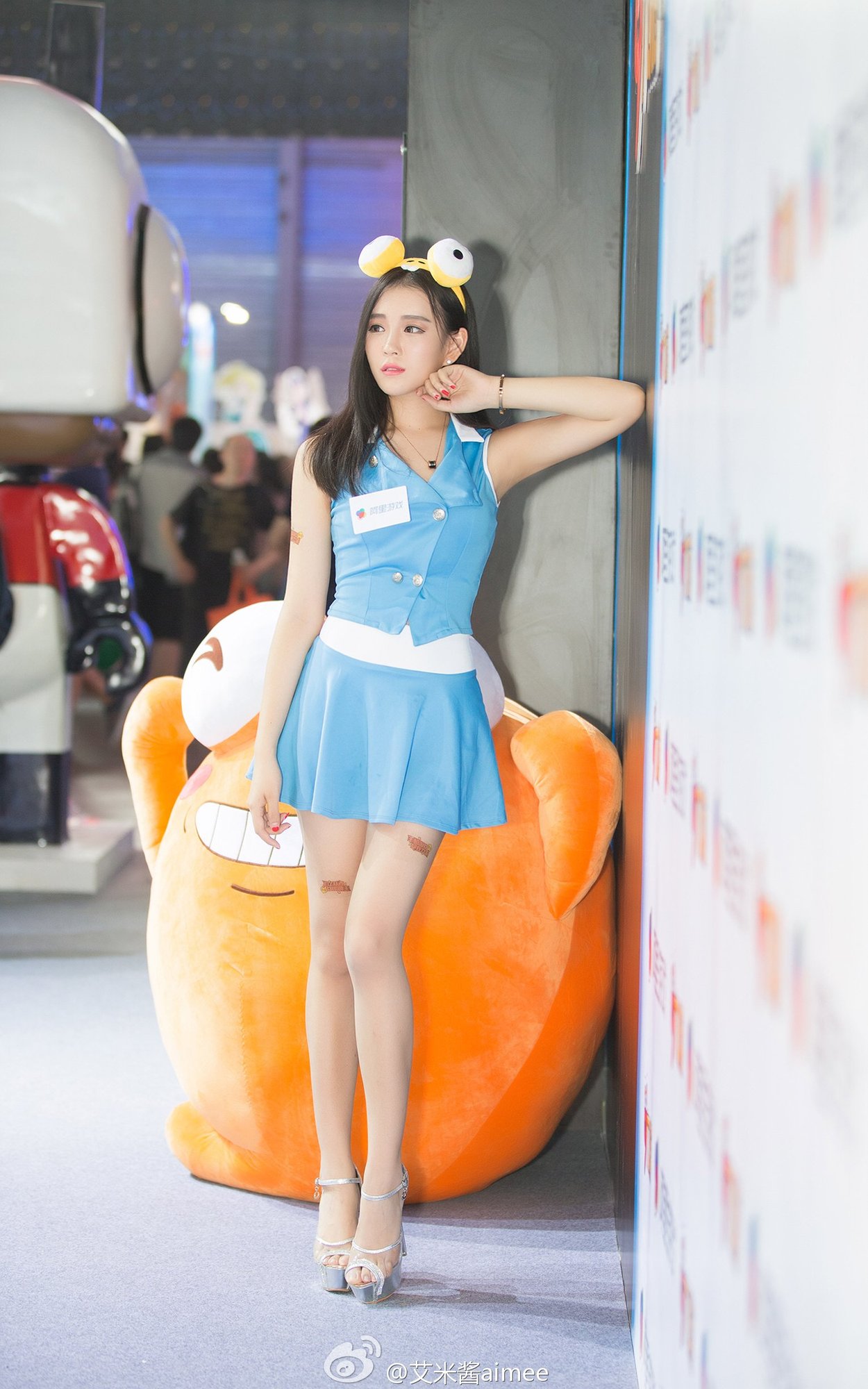 艾米酱aimee 2016ChinaJoy阿里游戏展台SG