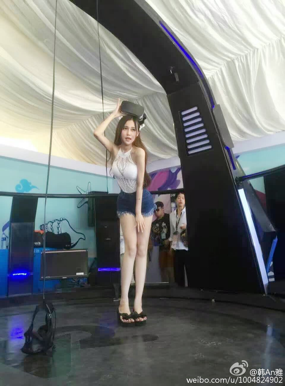 韩An雅 2016ChinaJoy一直播展台SG