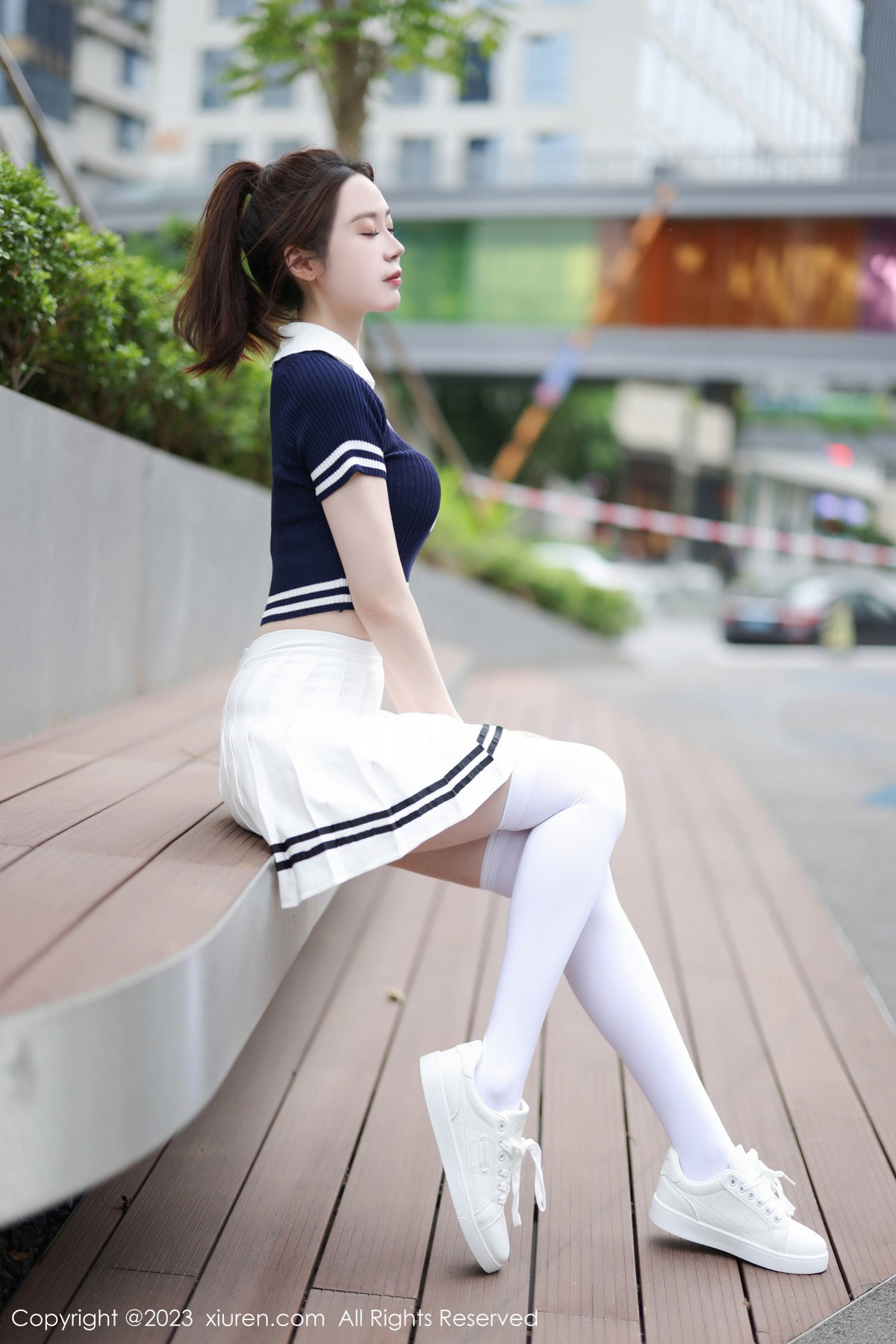 [XiuRen]高清写真图 2023.09.20 No.7416 梦心玥 美腿运动