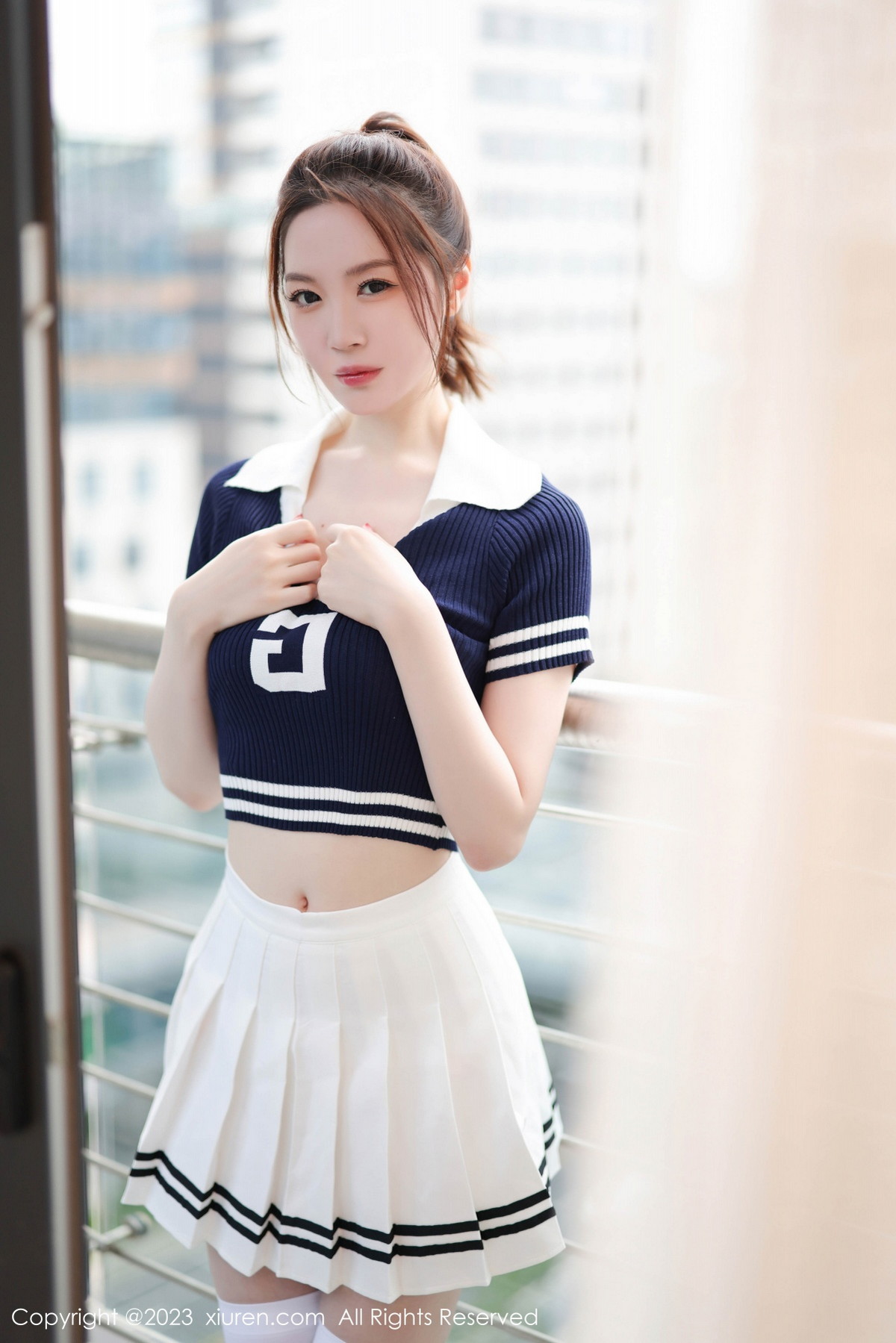 [XiuRen]高清写真图 2023.09.20 No.7416 梦心玥 美腿运动