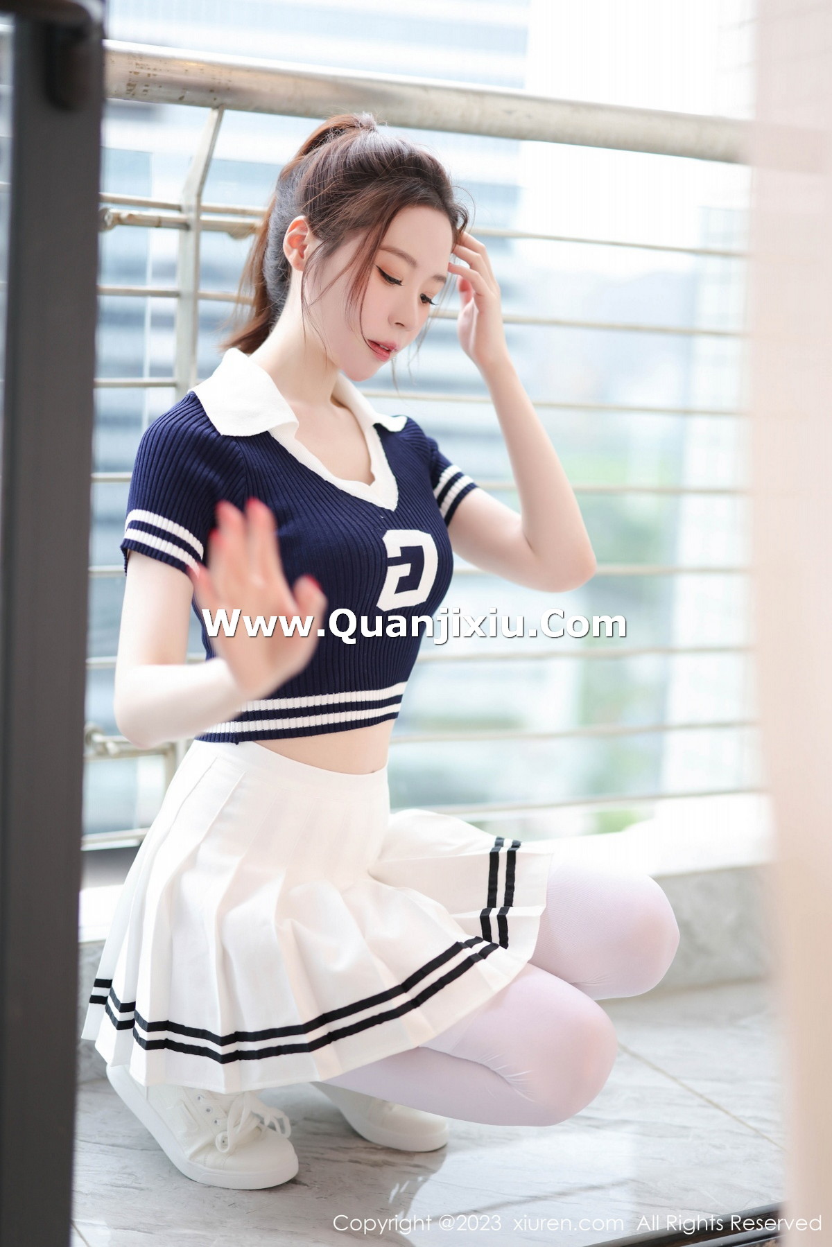 [XiuRen]高清写真图 2023.09.20 No.7416 梦心玥 美腿运动