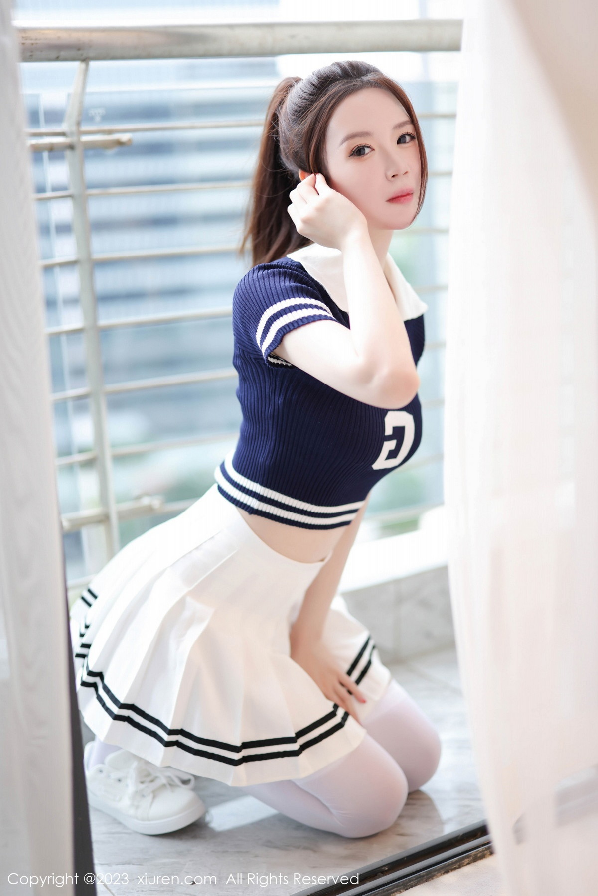[XiuRen]高清写真图 2023.09.20 No.7416 梦心玥 美腿运动