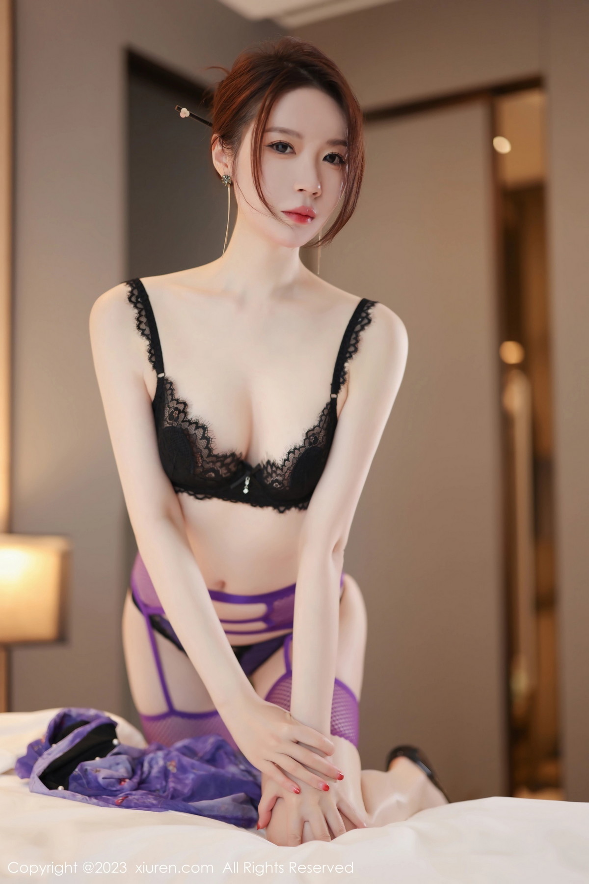 [XiuRen]高清写真图 2023.11.16 No.7673 梦心玥 丝袜长裙