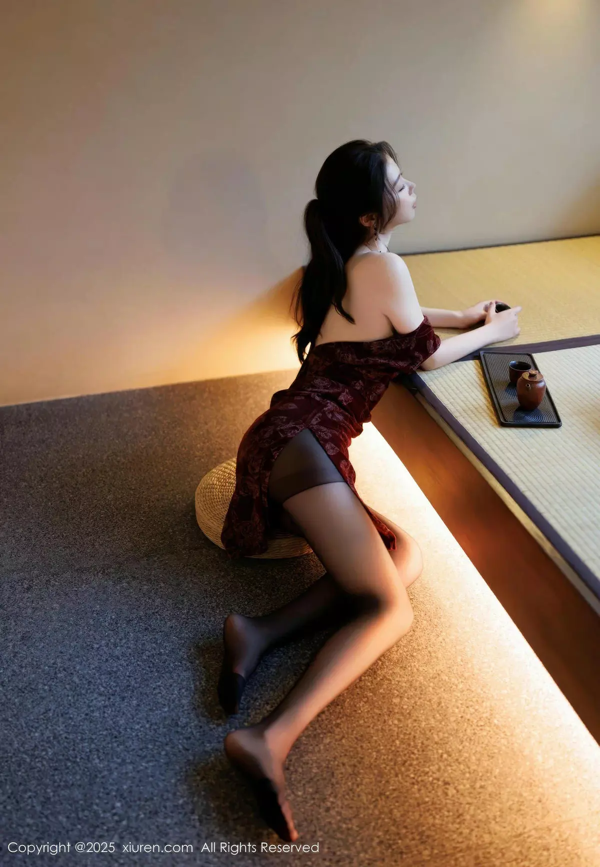 [XiuRen]高清写真图 2025.04.02 No.10106 梦心玥 红色旗袍