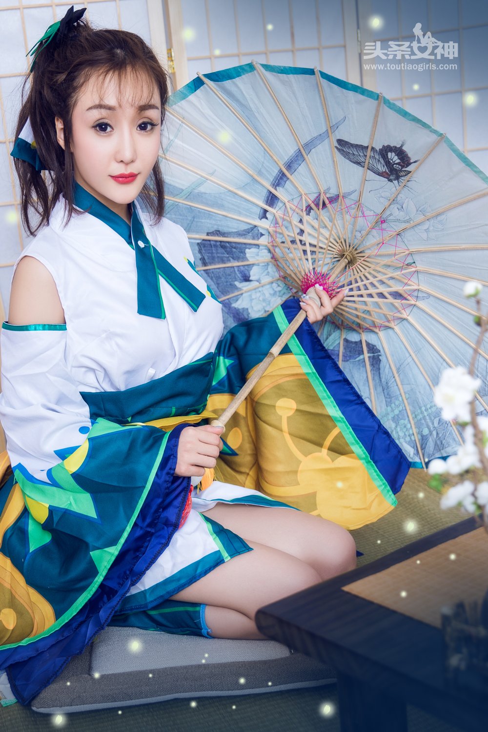 小米粒- [TouTiao头条女神]高清写真图 2017-3-25 最美莹草COS