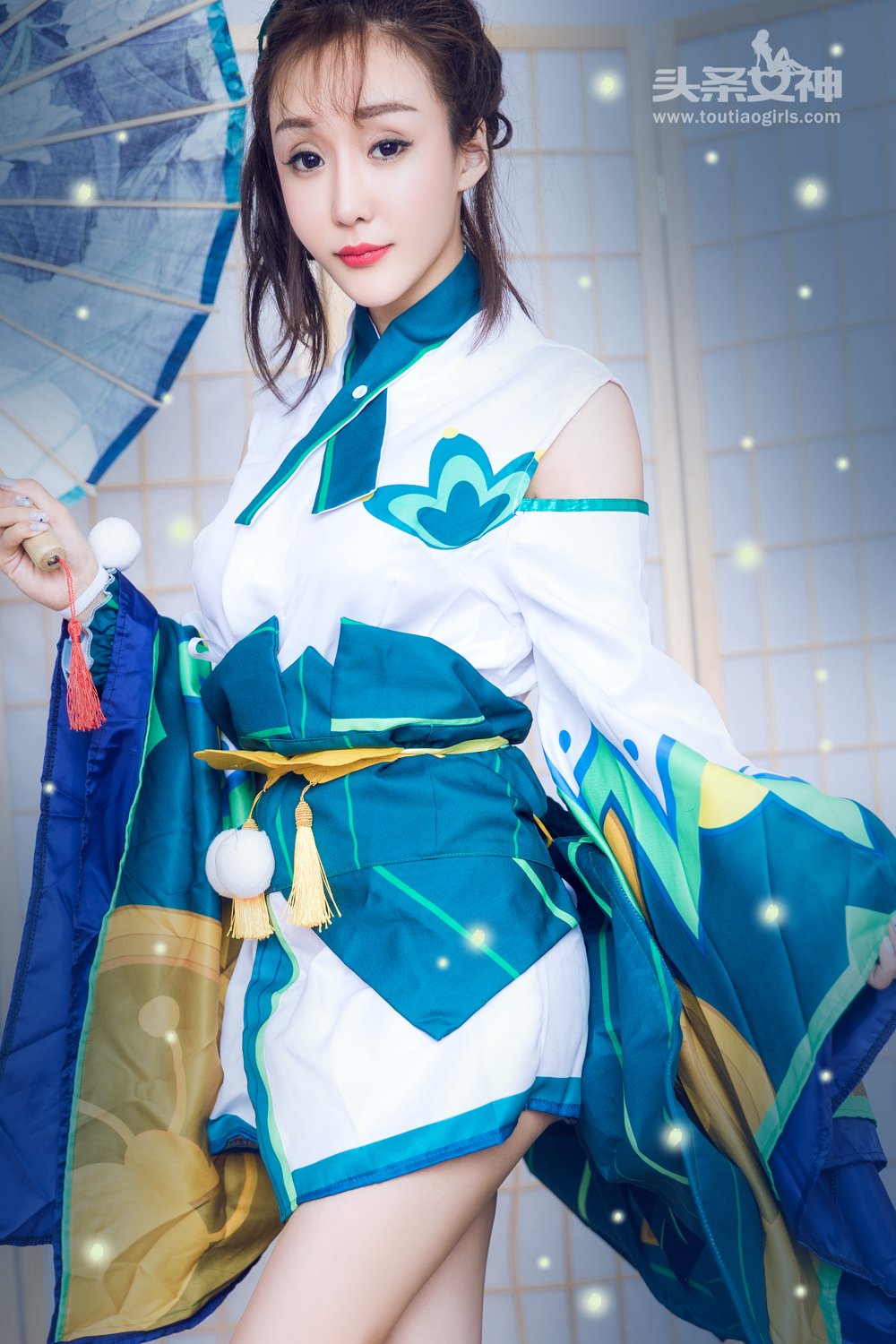 小米粒- [TouTiao头条女神]高清写真图 2017-3-25 最美莹草COS