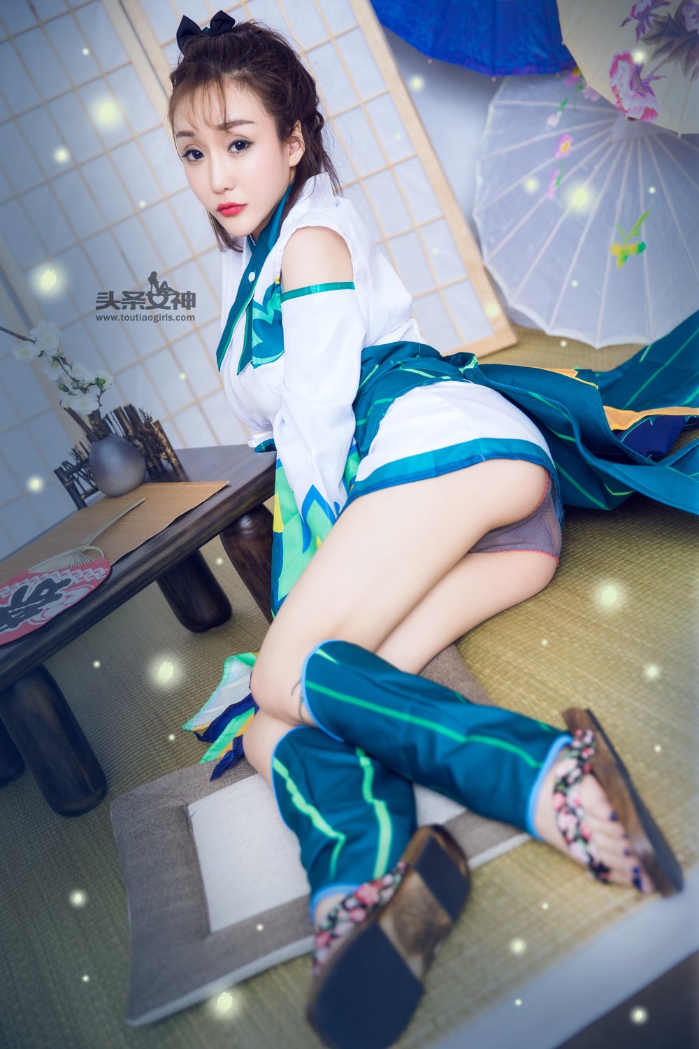 小米粒- [TouTiao头条女神]高清写真图 2017-3-25 最美莹草COS
