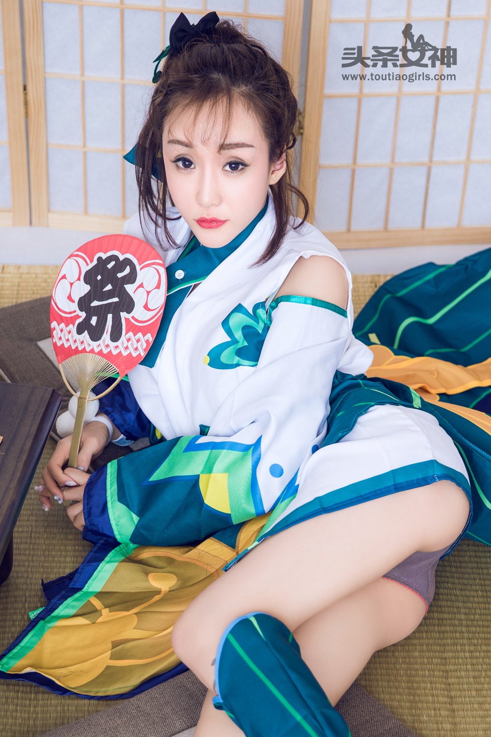 小米粒- [TouTiao头条女神]高清写真图 2017-3-25 最美莹草COS
