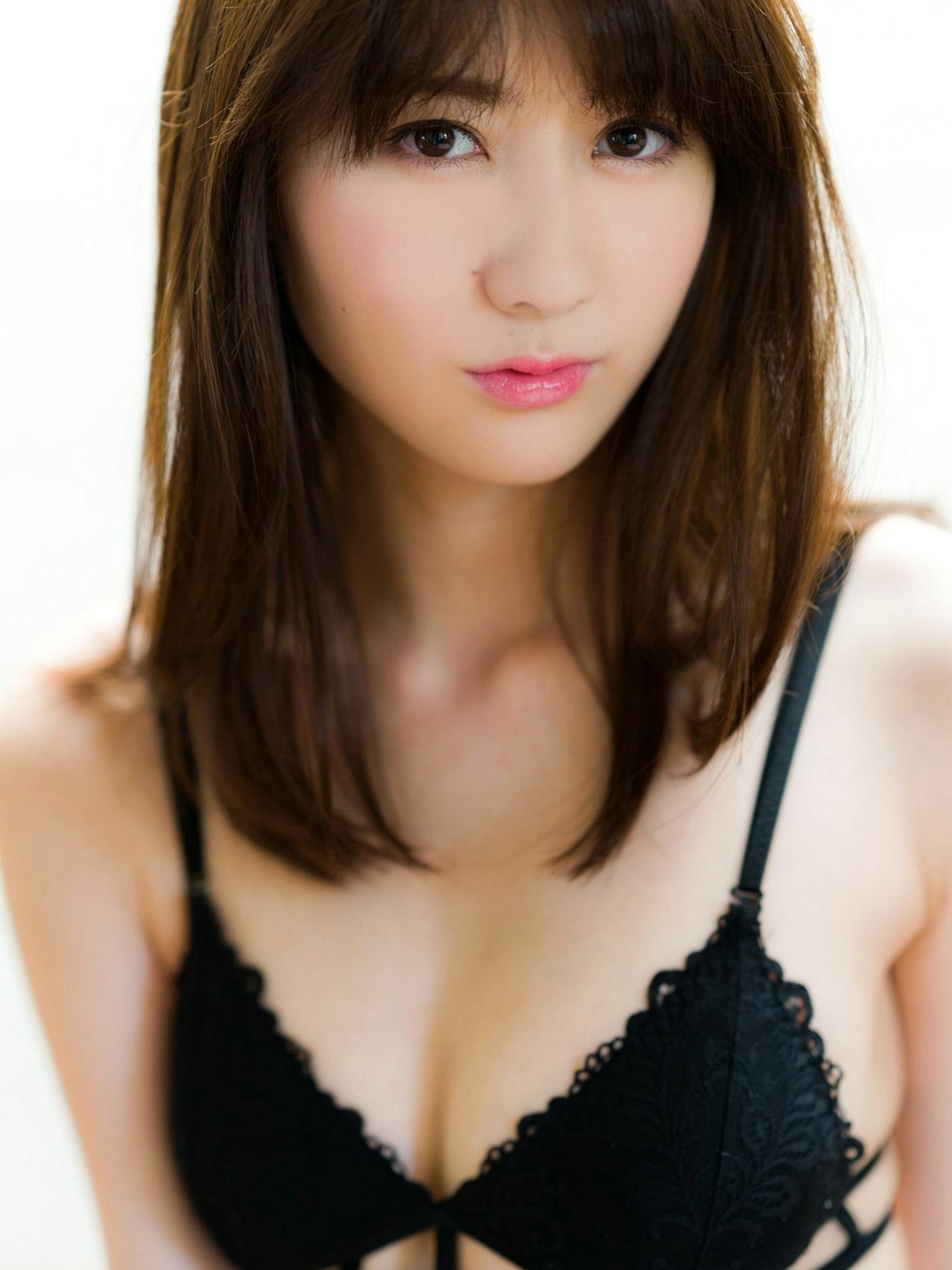 Gallery - [Sabra] 森田ワカナ：魔性的和香酱 写真集，黑色镂空与红色蕾丝诱惑，私房室内性感大片性感诱惑日本私房照内衣 森田ワカナ女神私房照_秀色女神 - image 6