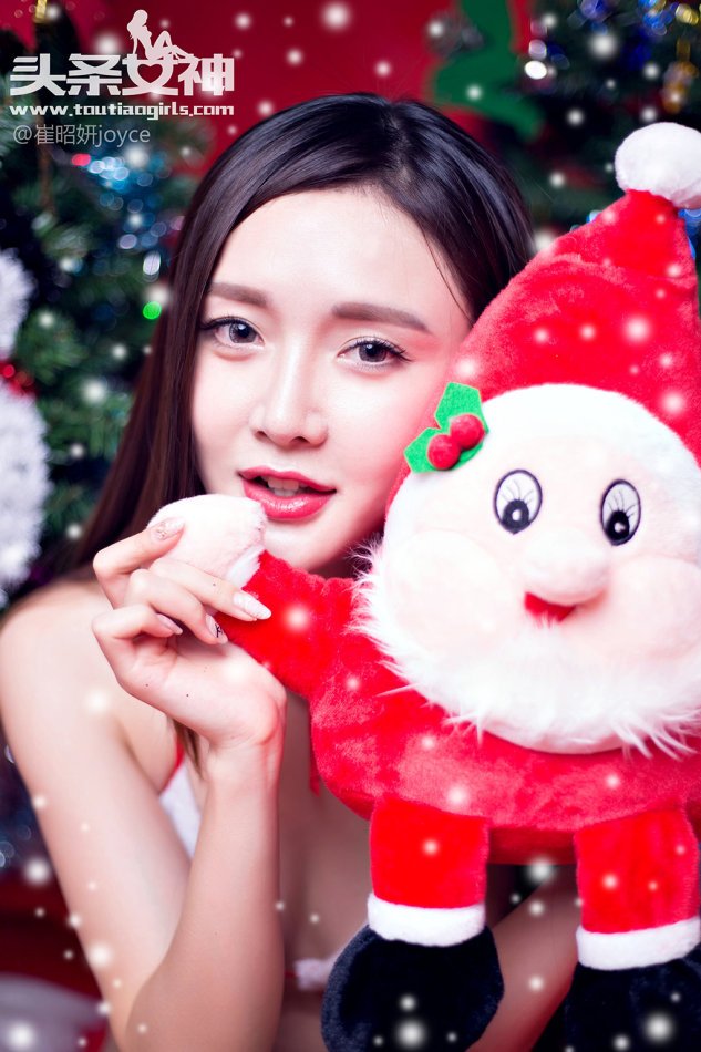 崔昭妍&达思宇 圣诞大战～酥胸美腿好身材