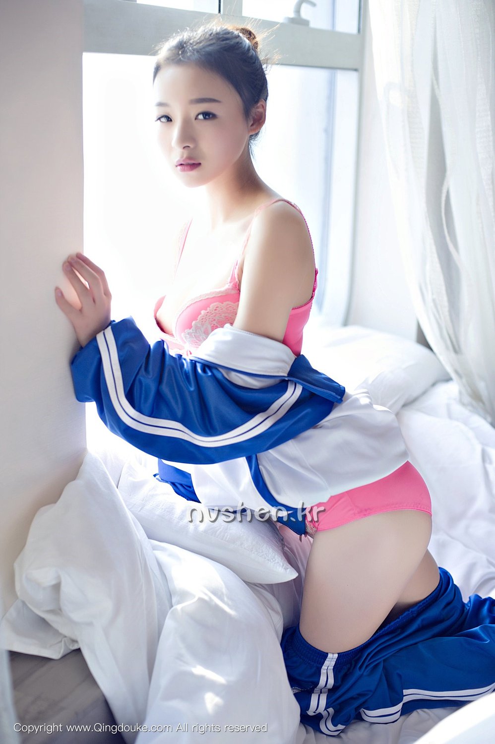 Una尤娜 [青豆客QingDouKe]高清写真图2016-11-29 校服诱惑写真图