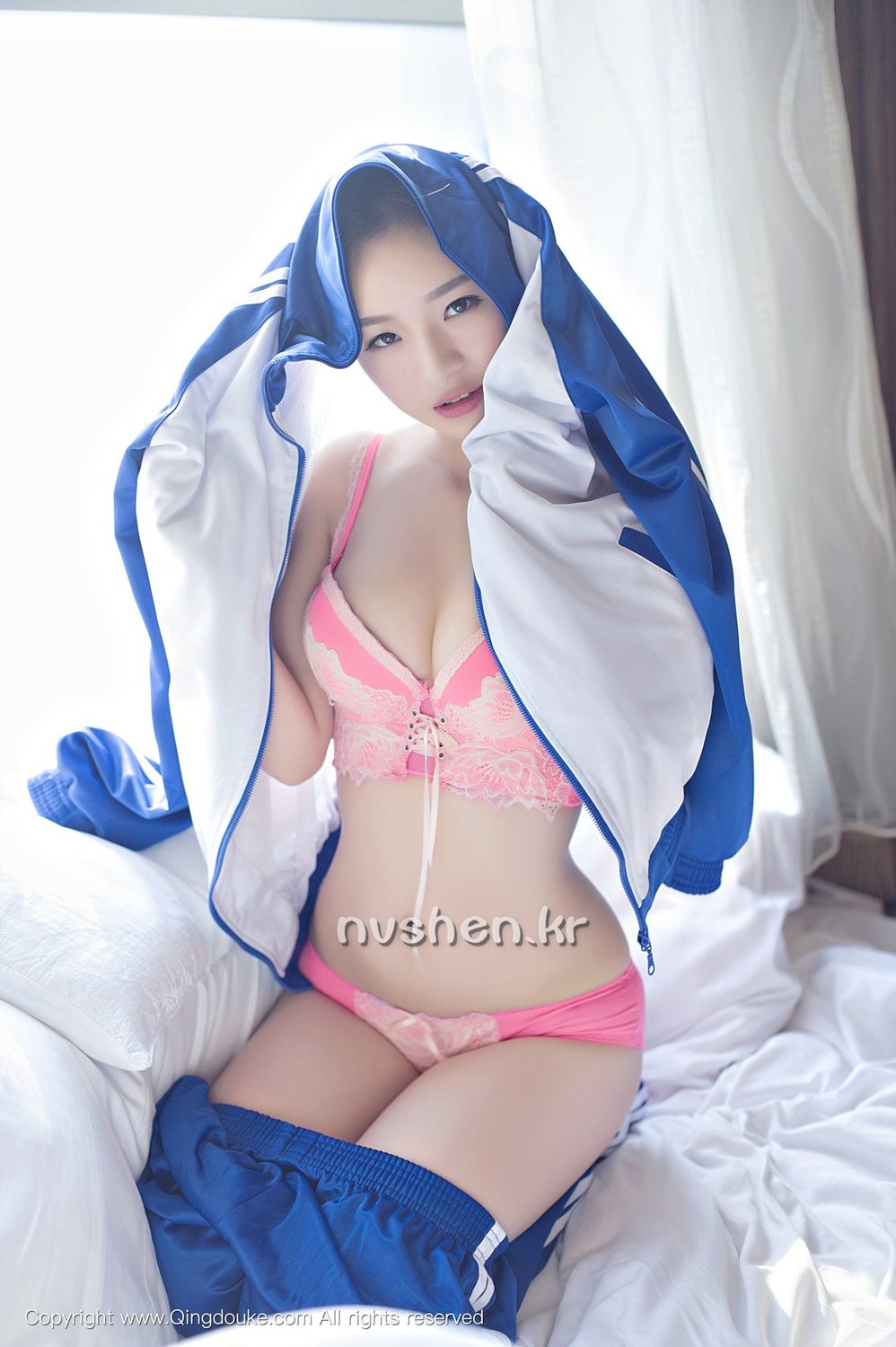 Una尤娜 [青豆客QingDouKe]高清写真图2016-11-29 校服诱惑写真图