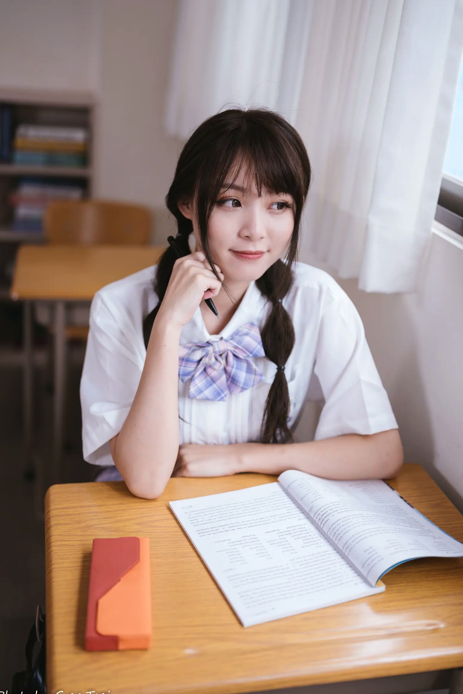 Gallery - Ashley - 清新校园校服制服风格写真 [115P]制服校服清纯治愈系 何洛沂女神私房照_秀色女神 - image 3