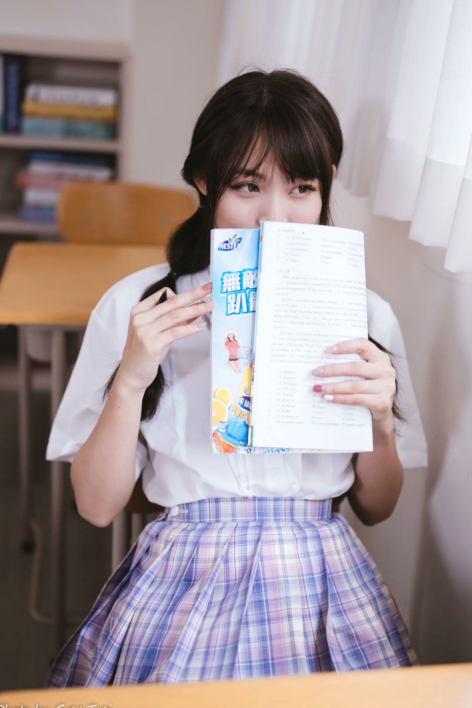 Gallery - Ashley - 清新校园校服制服风格写真 [115P]制服校服清纯治愈系 何洛沂女神私房照_秀色女神 - image 9