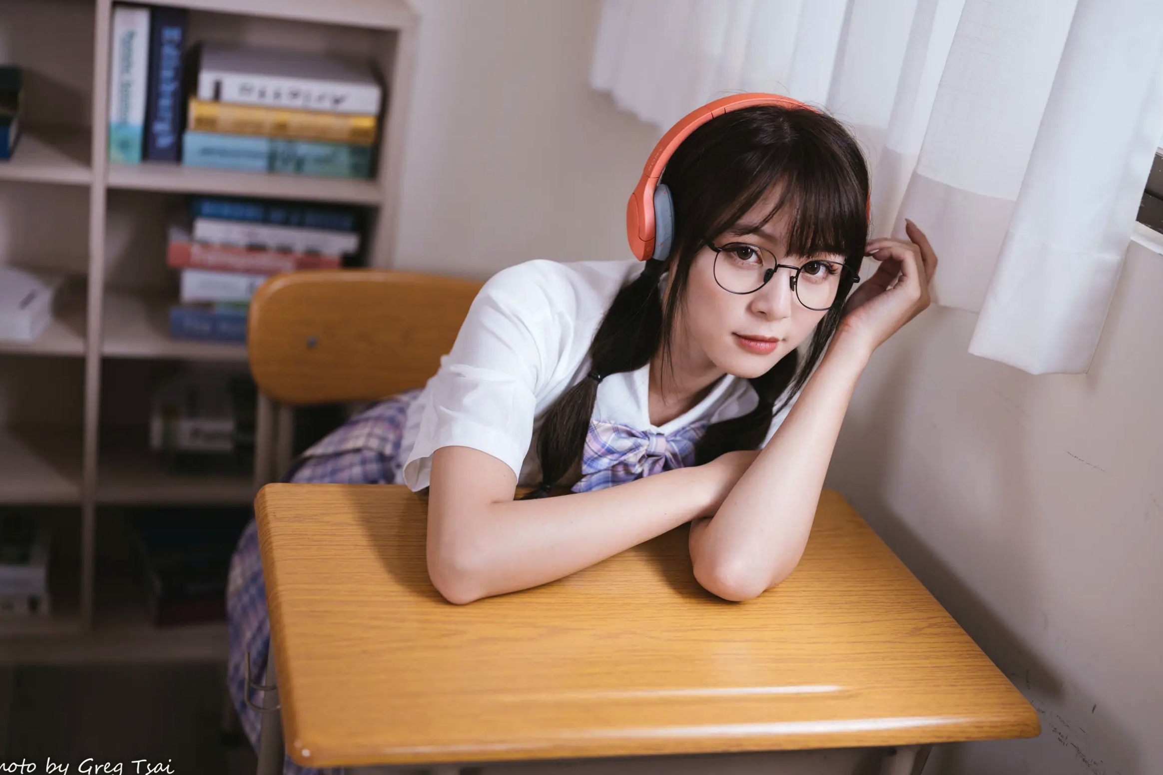 Gallery - Ashley - 清新校园校服制服风格写真 [115P]制服校服清纯治愈系 何洛沂女神私房照_秀色女神 - image 65