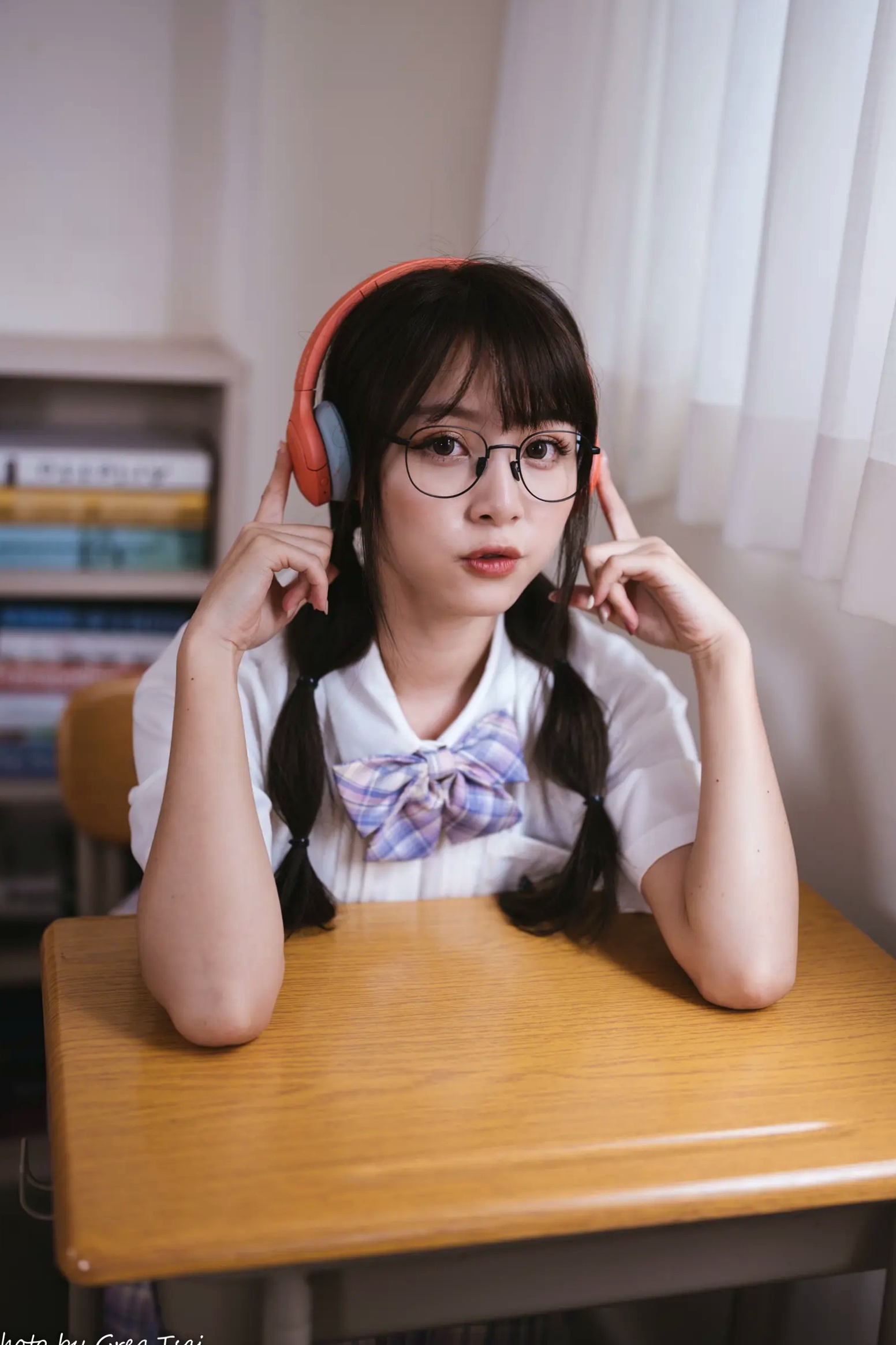Gallery - Ashley - 清新校园校服制服风格写真 [115P]制服校服清纯治愈系 何洛沂女神私房照_秀色女神 - image 67