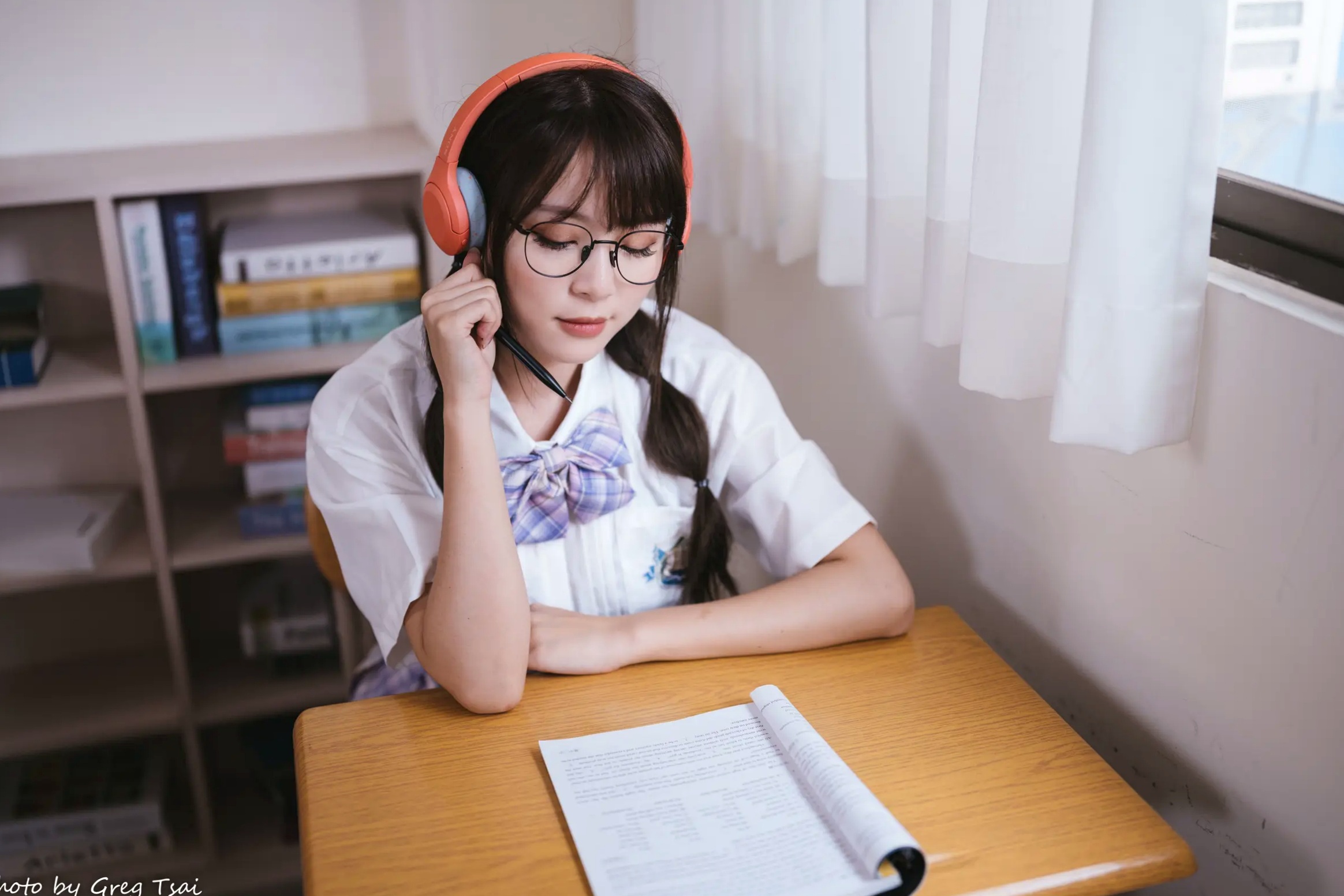 Gallery - Ashley - 清新校园校服制服风格写真 [115P]制服校服清纯治愈系 何洛沂女神私房照_秀色女神 - image 76