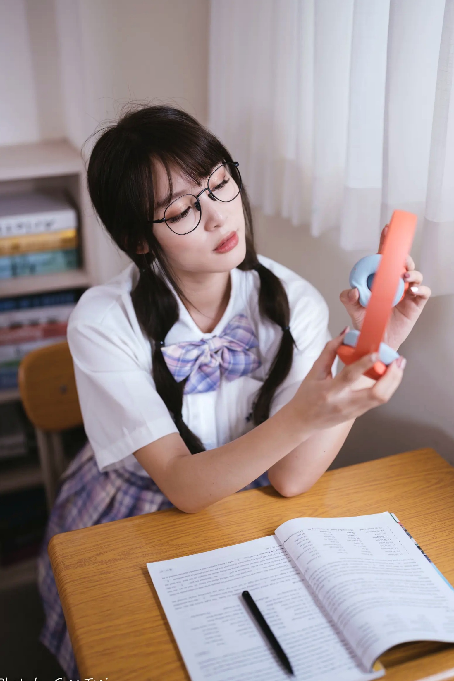 Gallery - Ashley - 清新校园校服制服风格写真 [115P]制服校服清纯治愈系 何洛沂女神私房照_秀色女神 - image 81