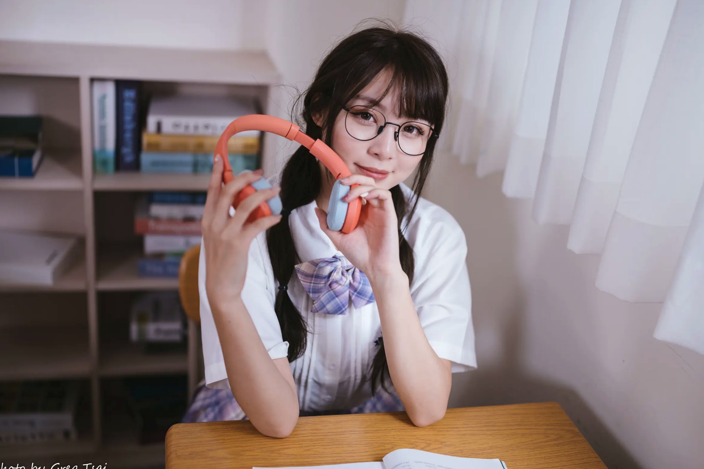 Gallery - Ashley - 清新校园校服制服风格写真 [115P]制服校服清纯治愈系 何洛沂女神私房照_秀色女神 - image 87