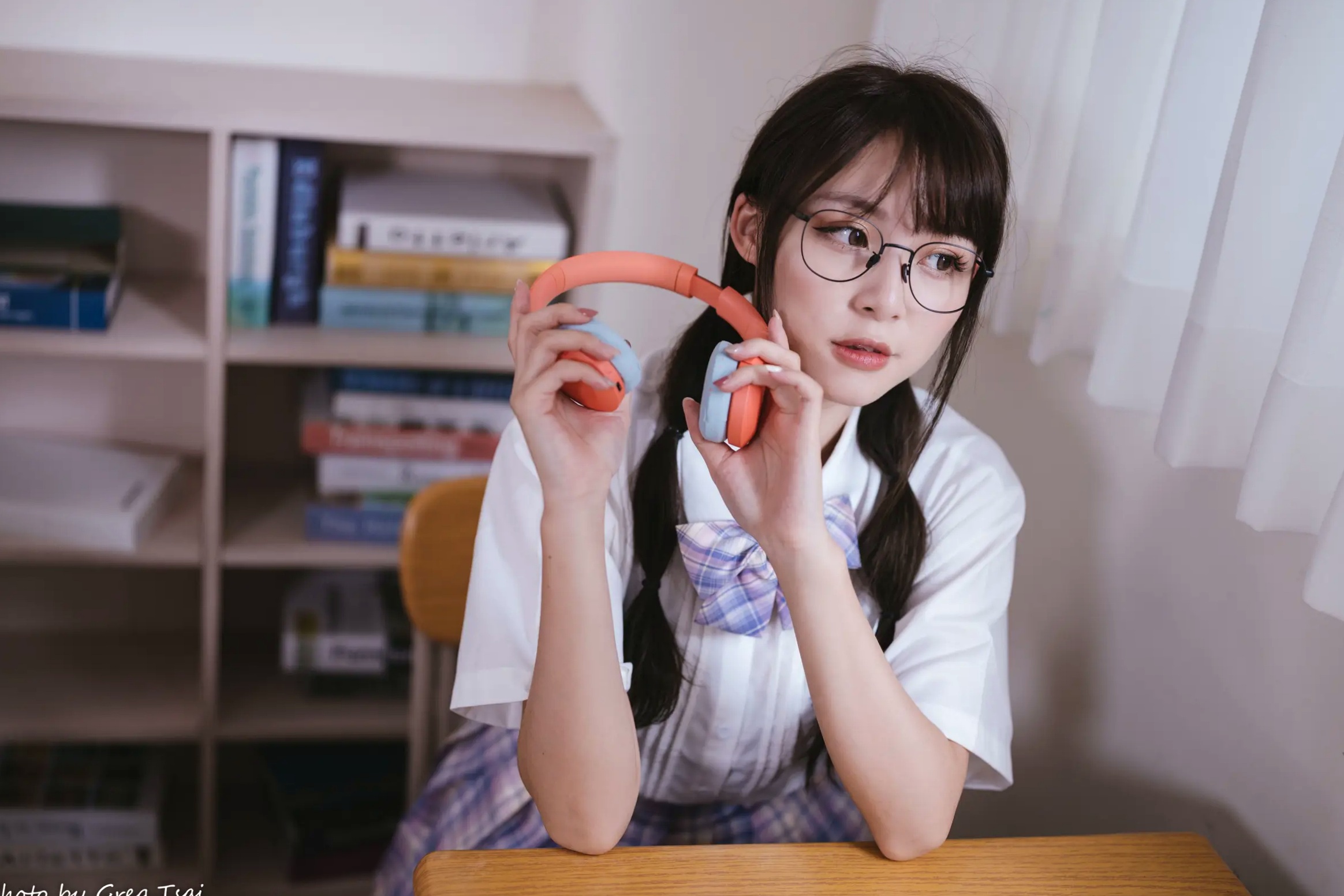 Gallery - Ashley - 清新校园校服制服风格写真 [115P]制服校服清纯治愈系 何洛沂女神私房照_秀色女神 - image 88