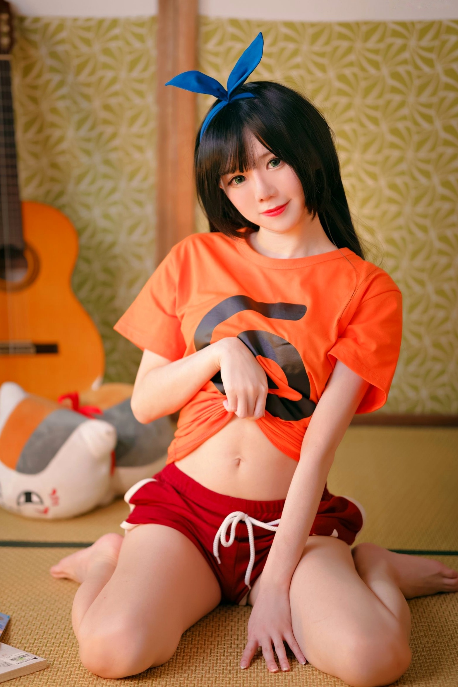 Gallery - Sally-Dorasnow-Ruka-Sarashina-Summer：夏日清新私房写真，甜美兔女郎风格，黑色蕾丝内衣诱惑室内大尺度照片性感私房照角色扮演内衣诱惑 王辛淼女神私房照_秀色女神 - image 4