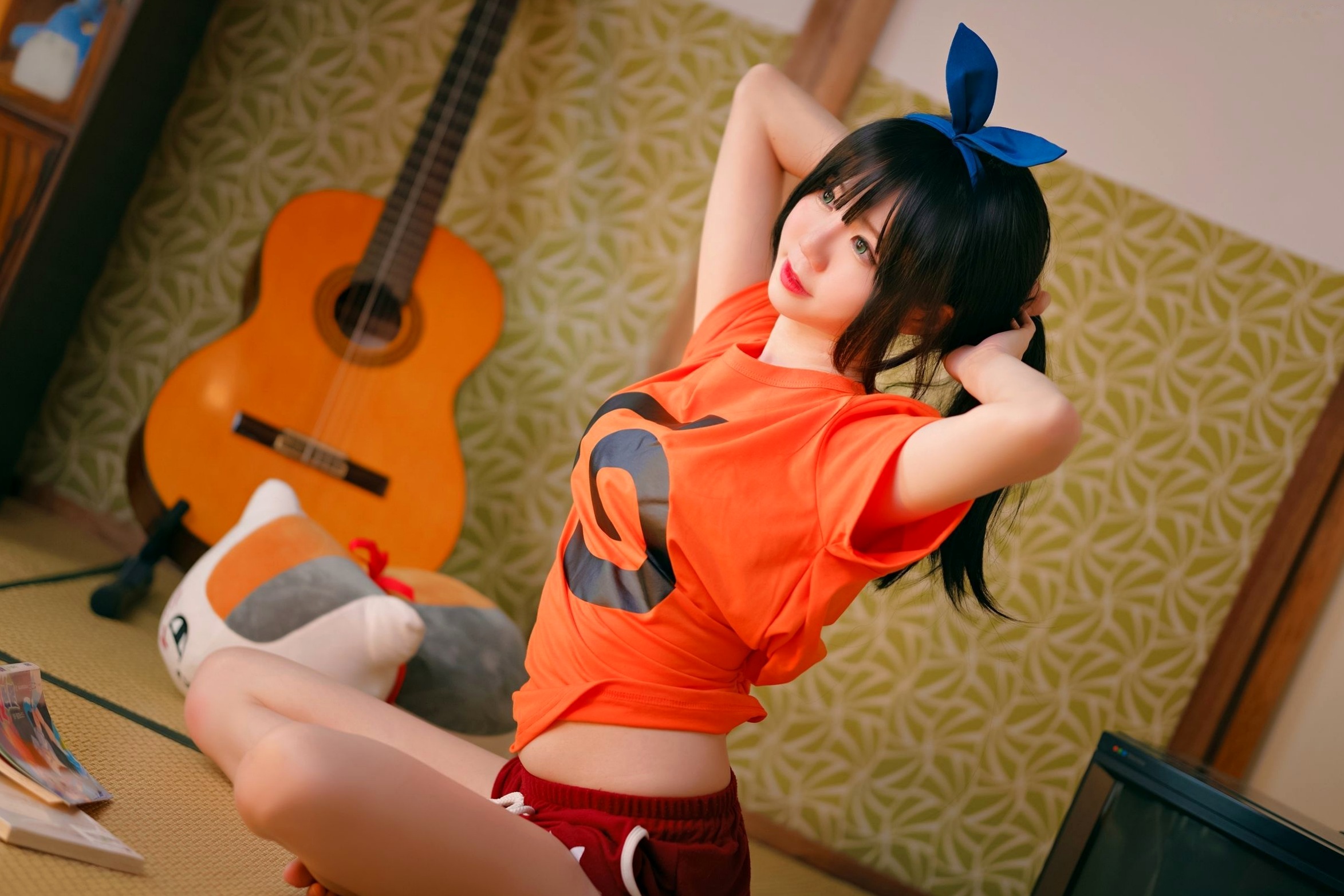 Gallery - Sally-Dorasnow-Ruka-Sarashina-Summer：夏日清新私房写真，甜美兔女郎风格，黑色蕾丝内衣诱惑室内大尺度照片性感私房照角色扮演内衣诱惑 王辛淼女神私房照_秀色女神 - image 7