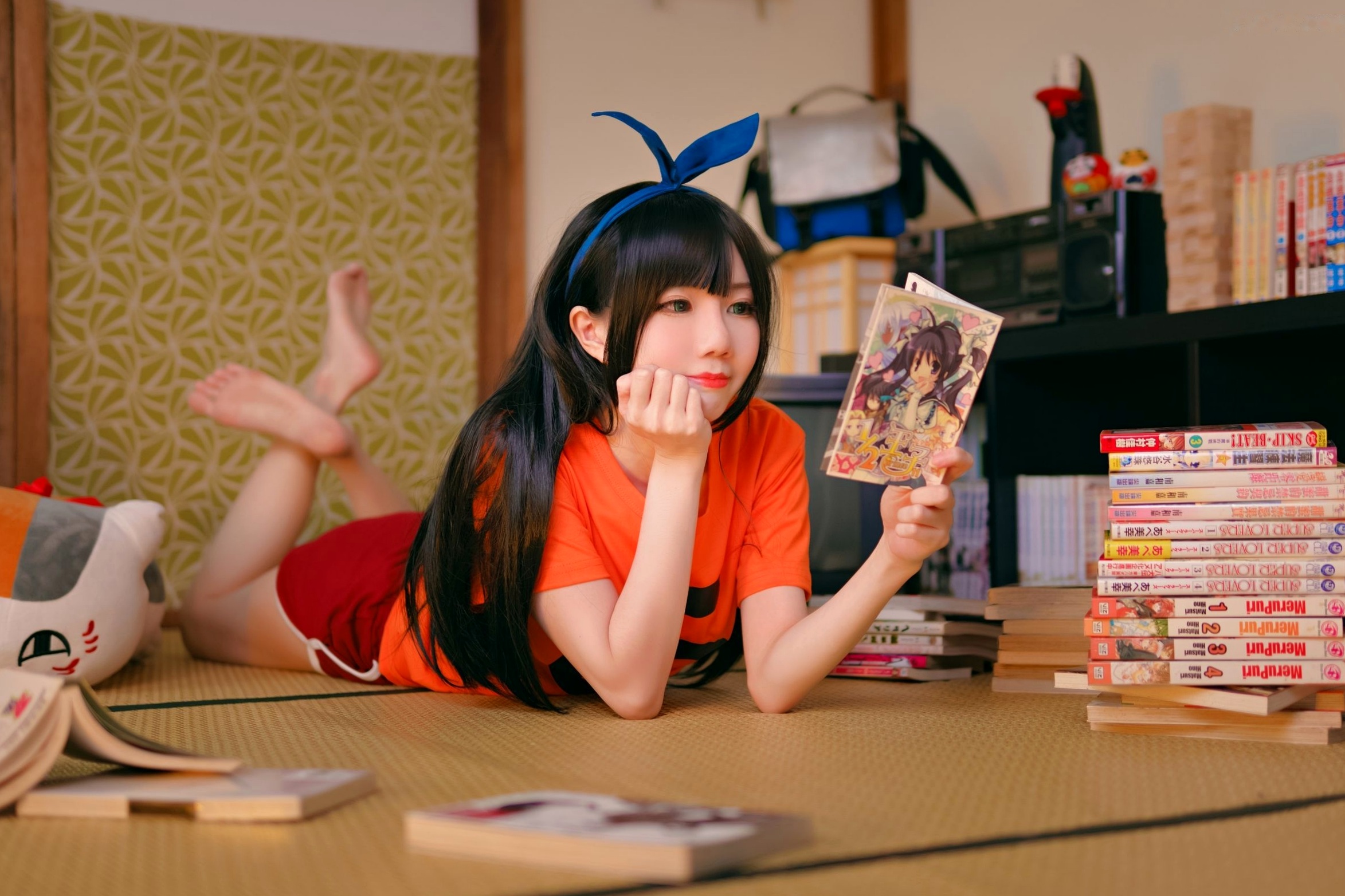 Gallery - Sally-Dorasnow-Ruka-Sarashina-Summer：夏日清新私房写真，甜美兔女郎风格，黑色蕾丝内衣诱惑室内大尺度照片性感私房照角色扮演内衣诱惑 王辛淼女神私房照_秀色女神 - image 8
