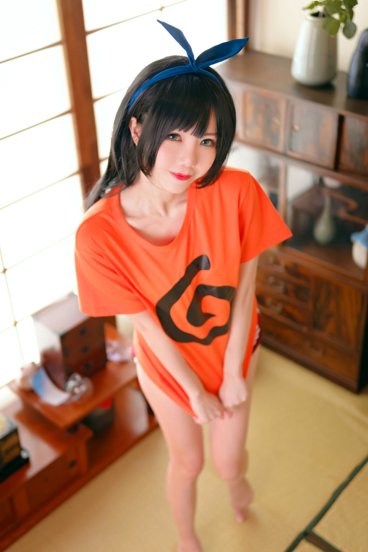 Gallery - Sally-Dorasnow-Ruka-Sarashina-Summer：夏日清新私房写真，甜美兔女郎风格，黑色蕾丝内衣诱惑室内大尺度照片性感私房照角色扮演内衣诱惑 王辛淼女神私房照_秀色女神 - image 12
