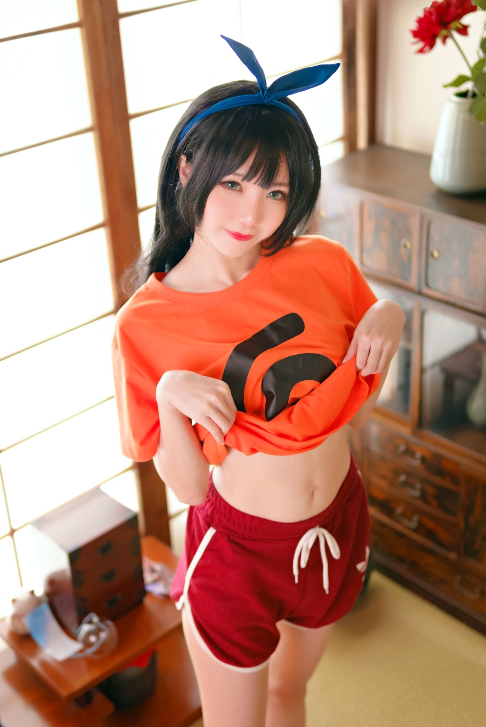 Gallery - Sally-Dorasnow-Ruka-Sarashina-Summer：夏日清新私房写真，甜美兔女郎风格，黑色蕾丝内衣诱惑室内大尺度照片性感私房照角色扮演内衣诱惑 王辛淼女神私房照_秀色女神 - image 13